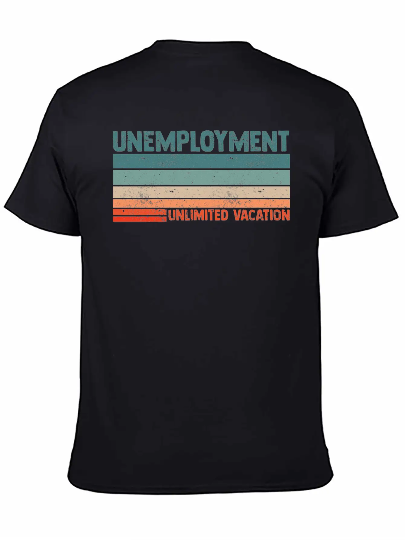 Unlimited Vacation Unemployment For A Jobless Lazy Soft Cotton Short Sleeve Tee – Unisex Wardrobe Staple