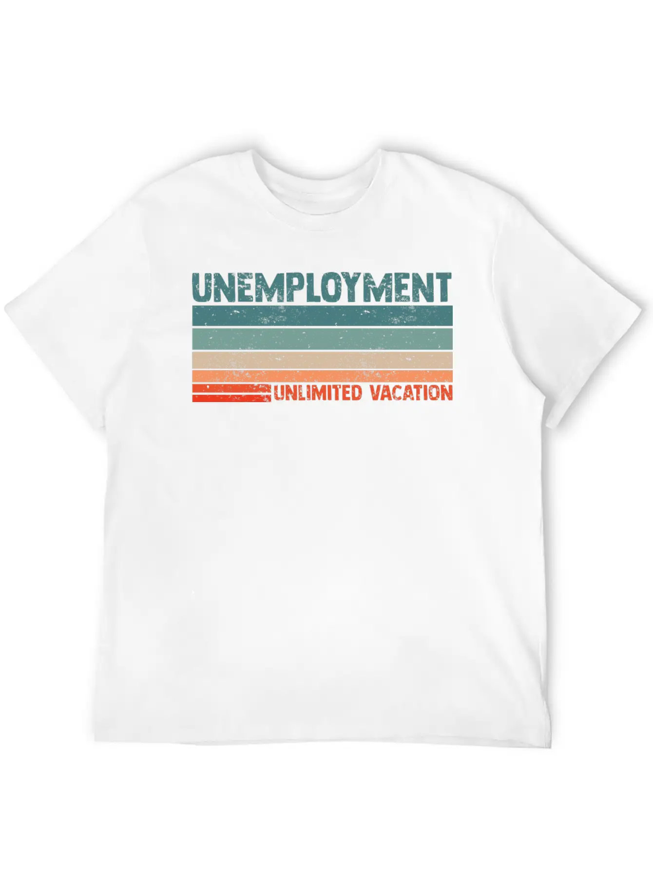 Unlimited Vacation Unemployment For A Jobless Lazy Soft Cotton Short Sleeve Tee – Unisex Wardrobe Staple