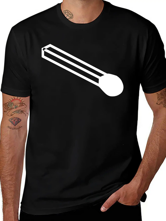 Unlit Match Basic Graphic T-Shirt – Daily Comfort In Soft Cotton