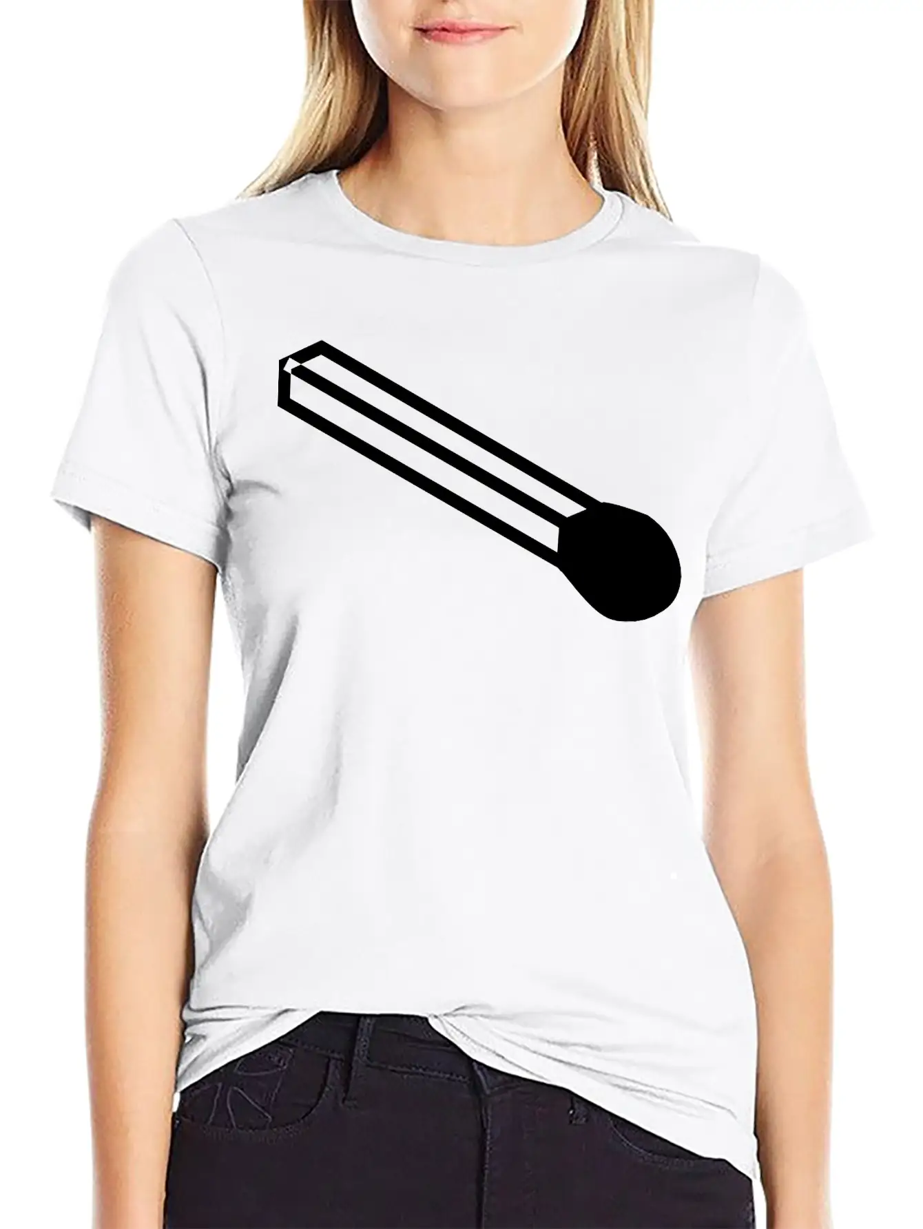 Unlit Match Basic Graphic T-Shirt – Daily Comfort In Soft Cotton