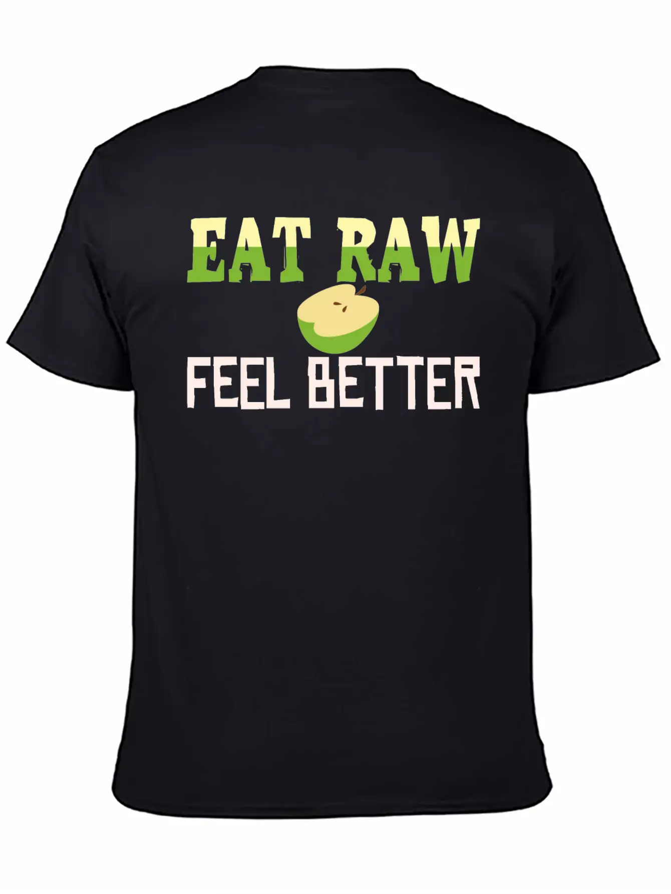 Unprocessed Food Organic Plant-Based Raw Produce Unisex Casual T-Shirt – Clean Design For Daily Comfort