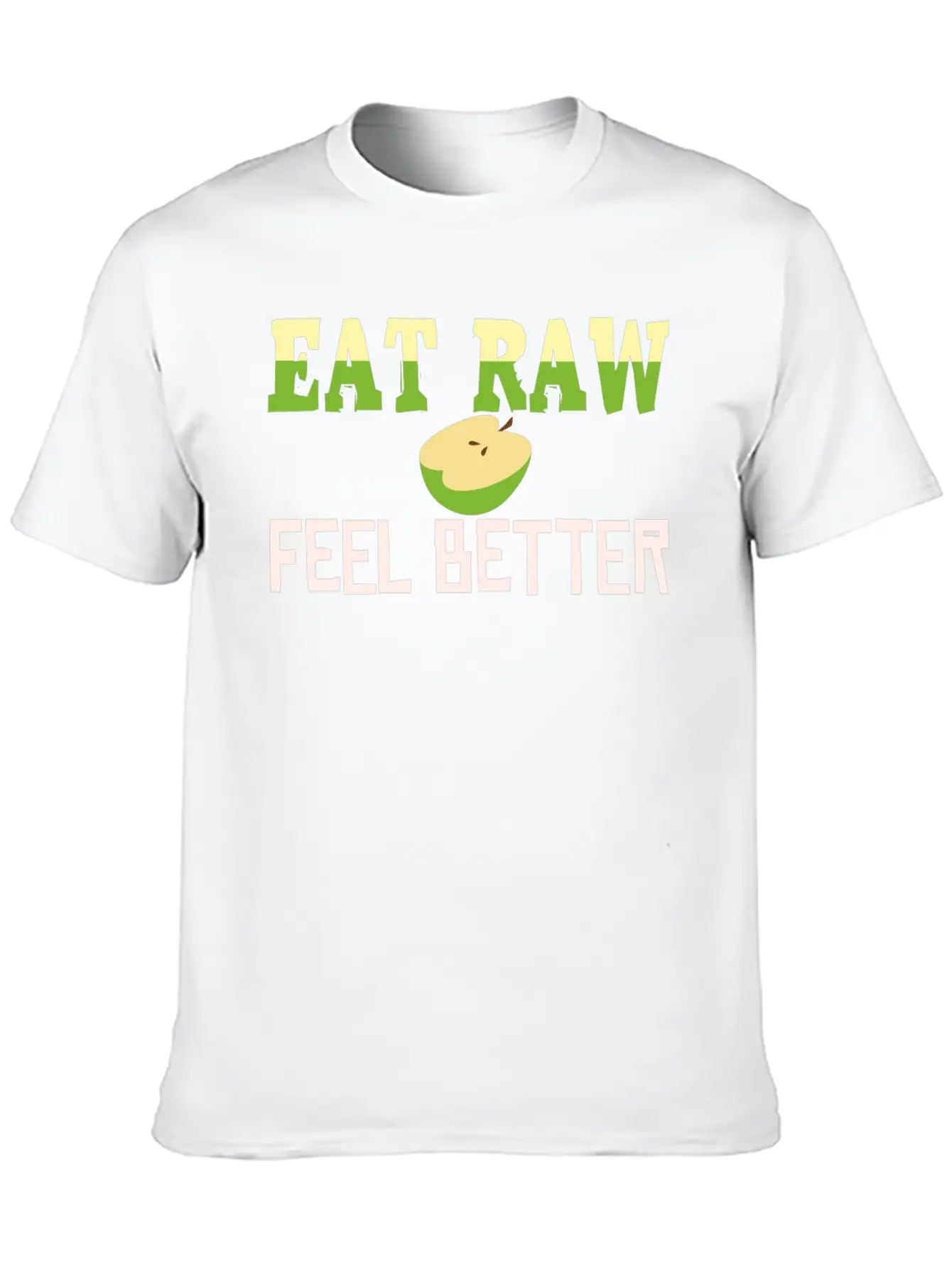 Unprocessed Food Organic Plant-Based Raw Produce Unisex Casual T-Shirt – Clean Design For Daily Comfort