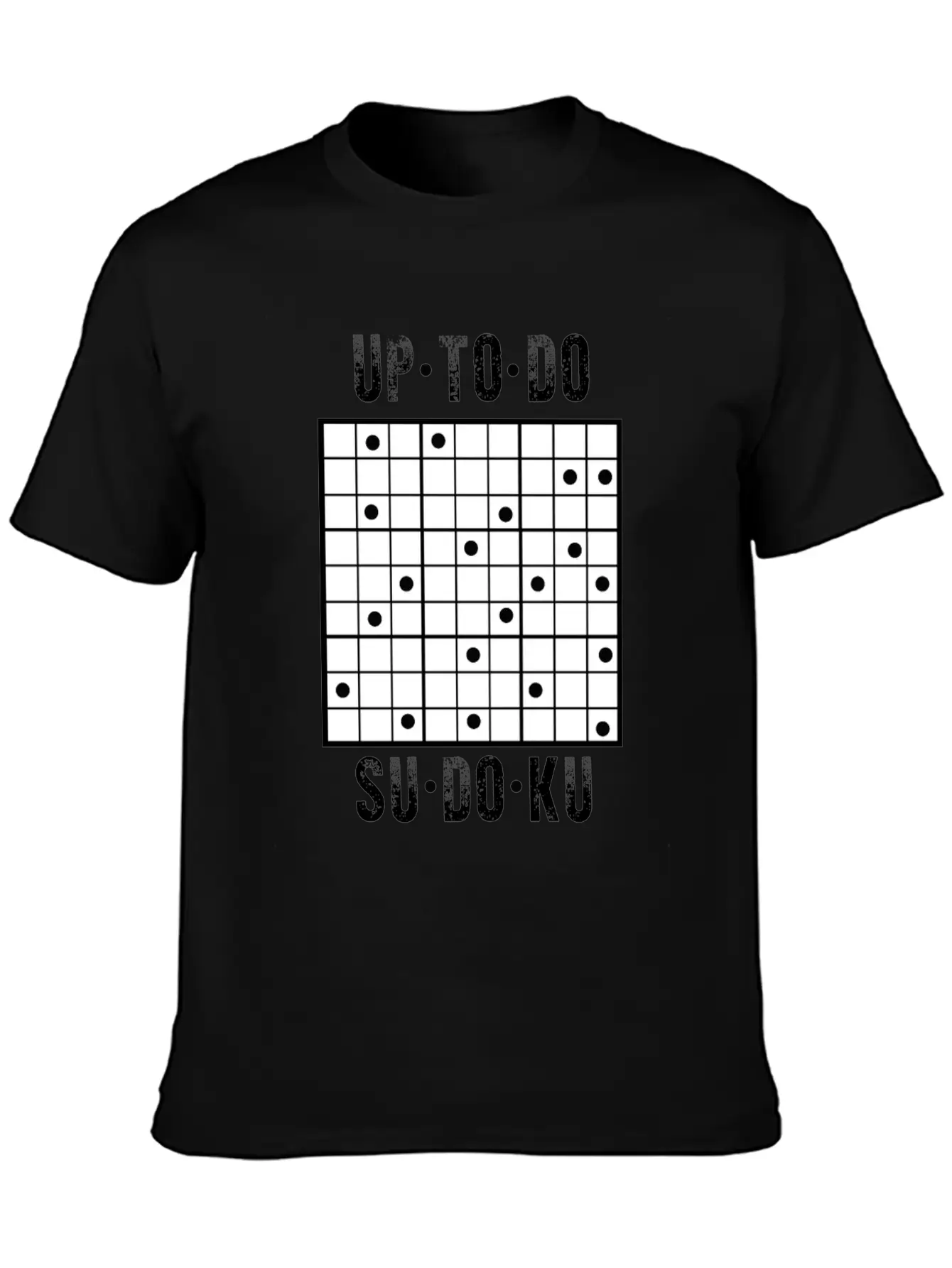Up To Do Sudoku - Cute Board Game Lover Puzzle Pla Modern Fit Casual T-Shirt – Clean And Versatile Design
