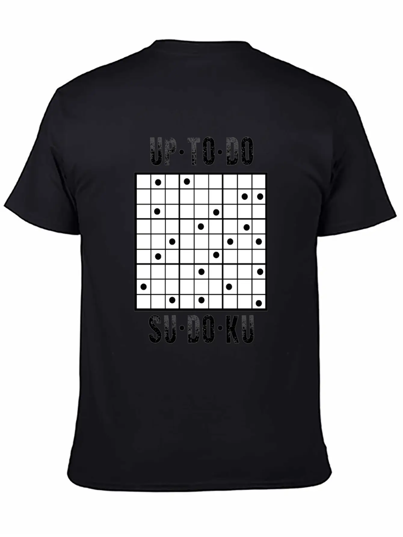 Up To Do Sudoku - Cute Board Game Lover Puzzle Pla Modern Fit Casual T-Shirt – Clean And Versatile Design