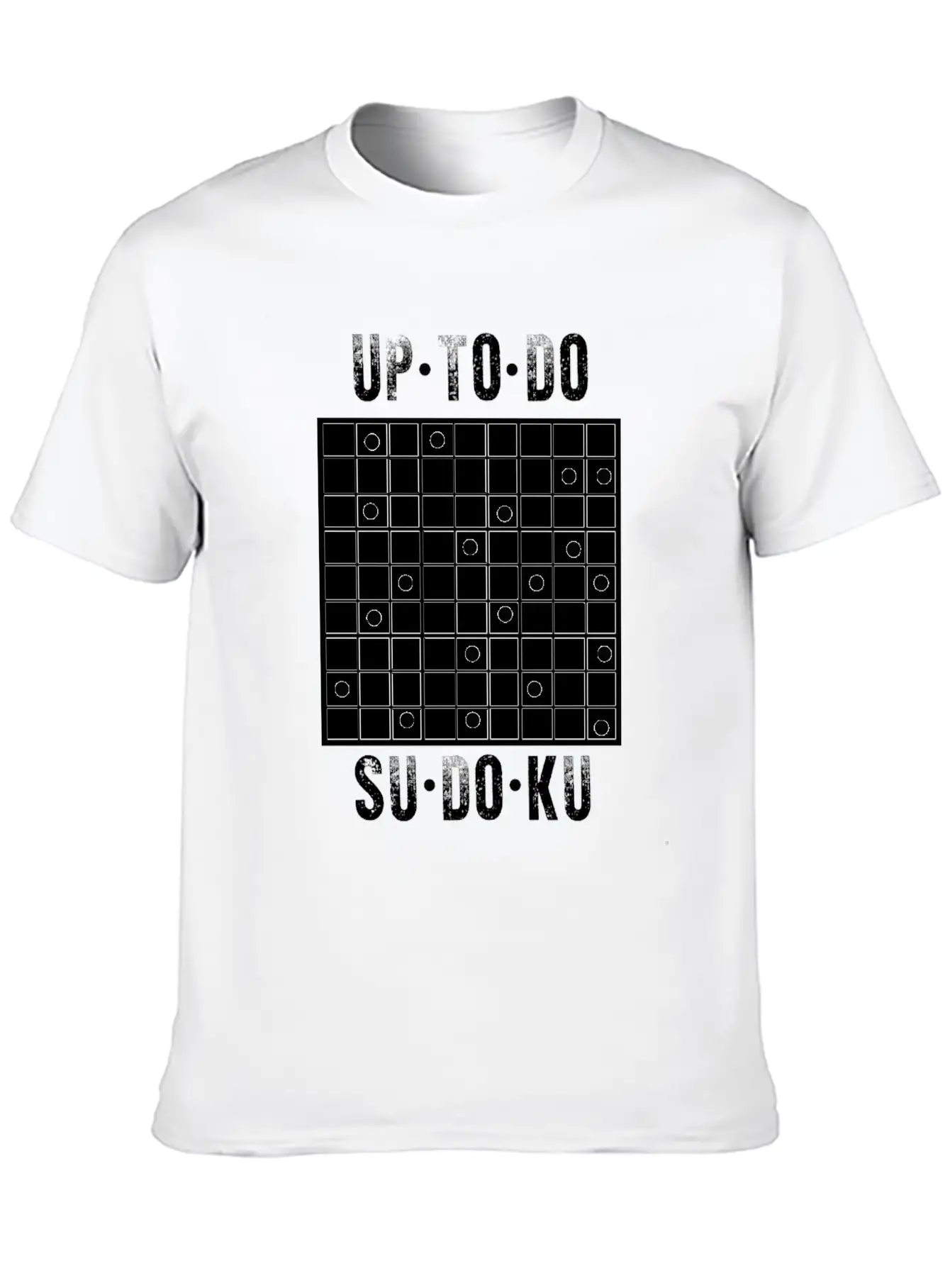 Up To Do Sudoku - Cute Board Game Lover Puzzle Pla Modern Fit Casual T-Shirt – Clean And Versatile Design