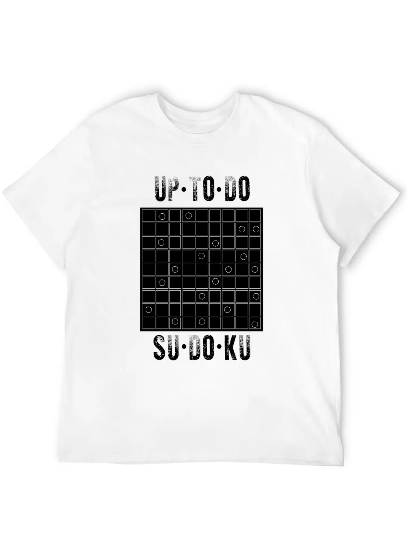 Up To Do Sudoku - Cute Board Game Lover Puzzle Pla Modern Fit Casual T-Shirt – Clean And Versatile Design