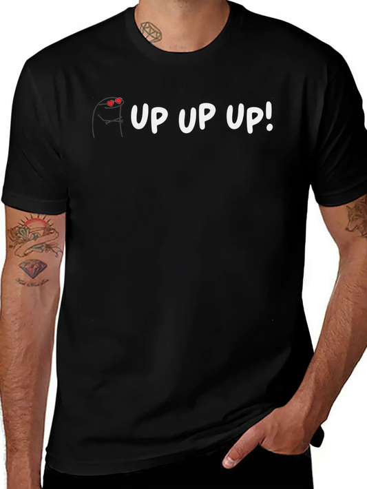 Up Up Up 21 Unisex Casual T-Shirt – Clean Design For Daily Comfort