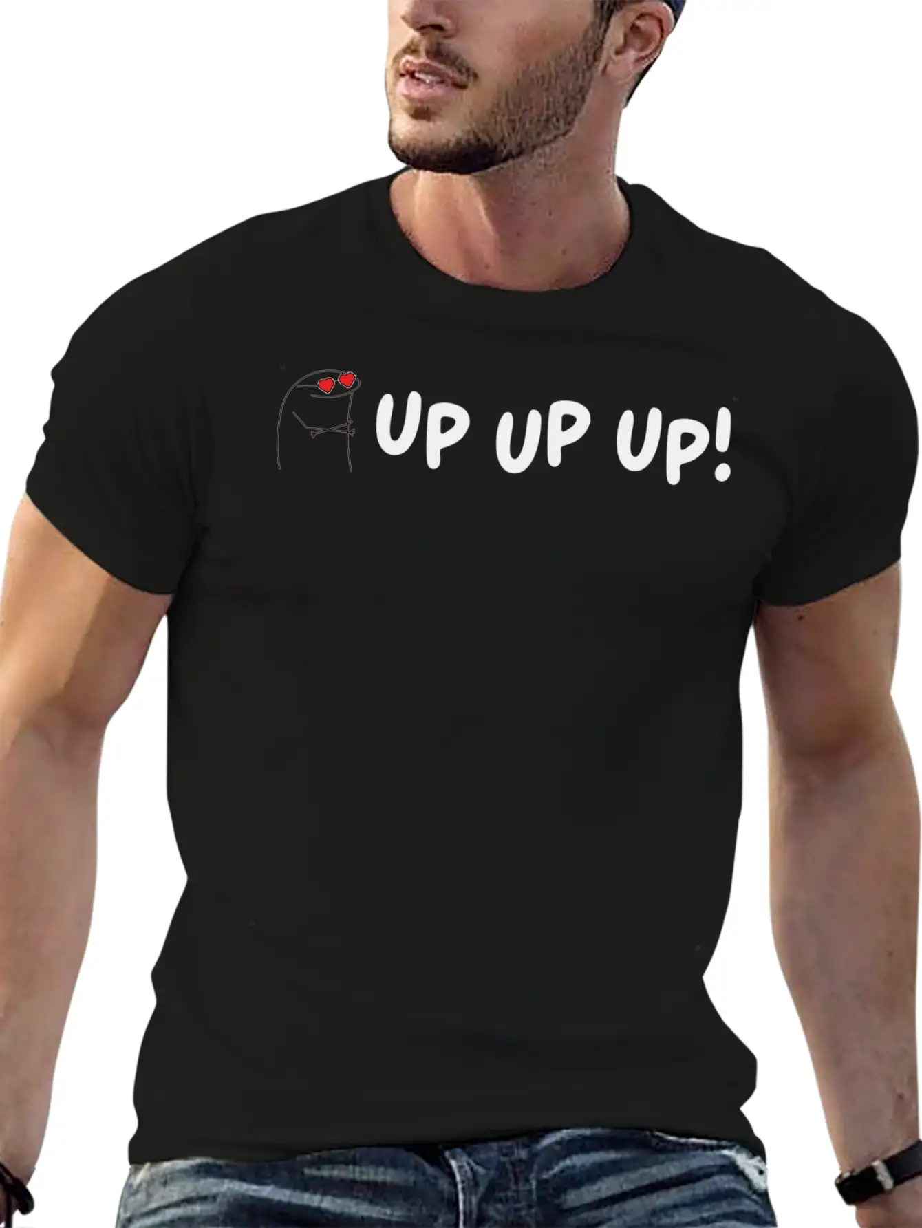 Up Up Up 21 Unisex Casual T-Shirt – Clean Design For Daily Comfort