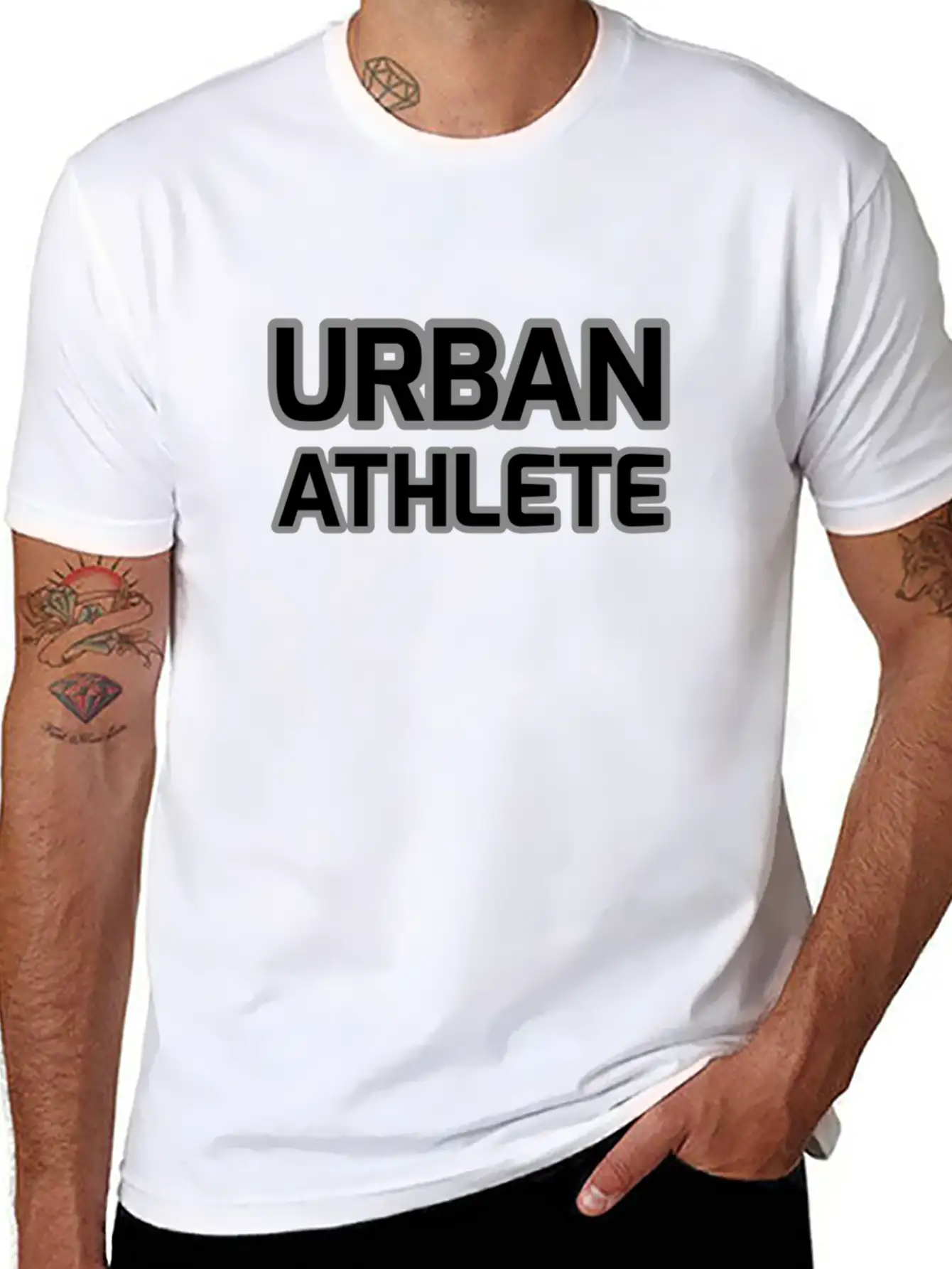 Urban Athlete Unisex Casual T-Shirt – Clean Design For Daily Comfort