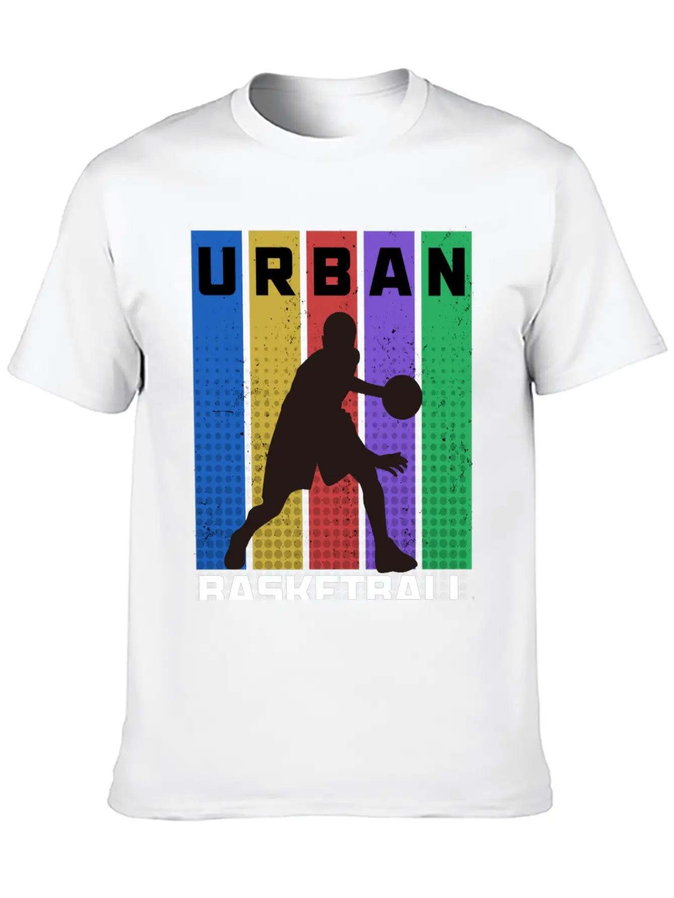 Urban Basketball Relaxed Everyday Tee – Lightweight And Durable Cotton