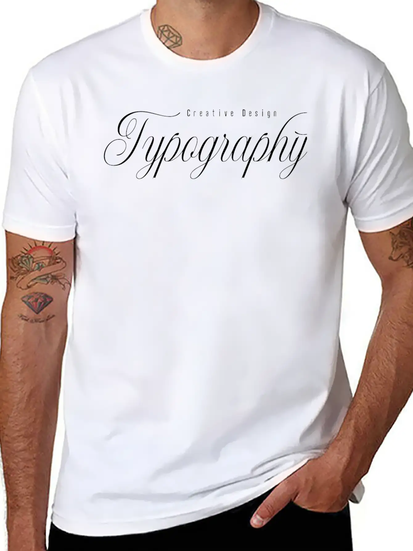 Urban Fashion Basic Graphic T-Shirt – Daily Comfort In Soft Cotton