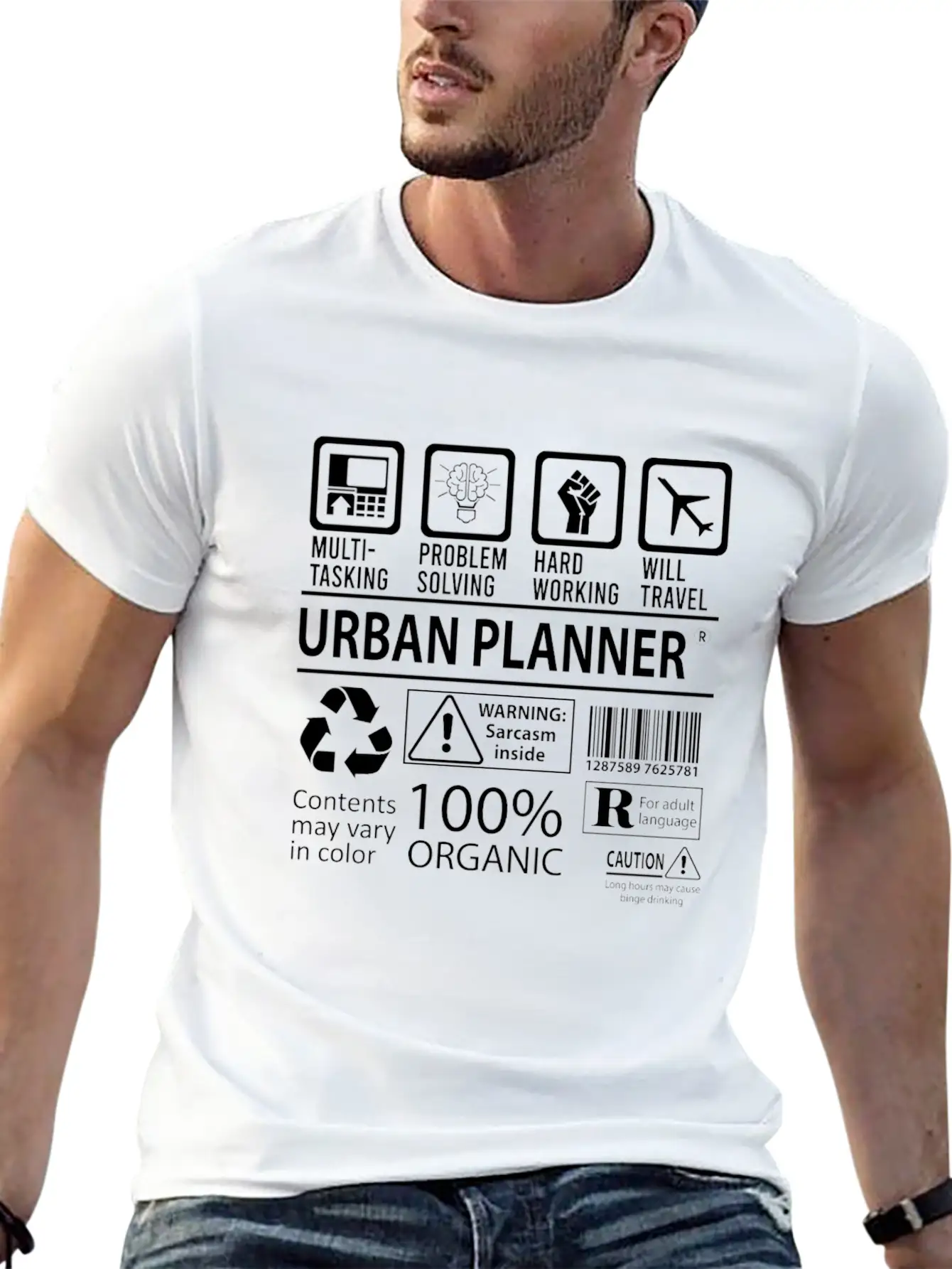 Urban Planner T Shirt - Multitasking Job Gift Item Essential Cotton Tee For Daily Outfits – Unisex Style