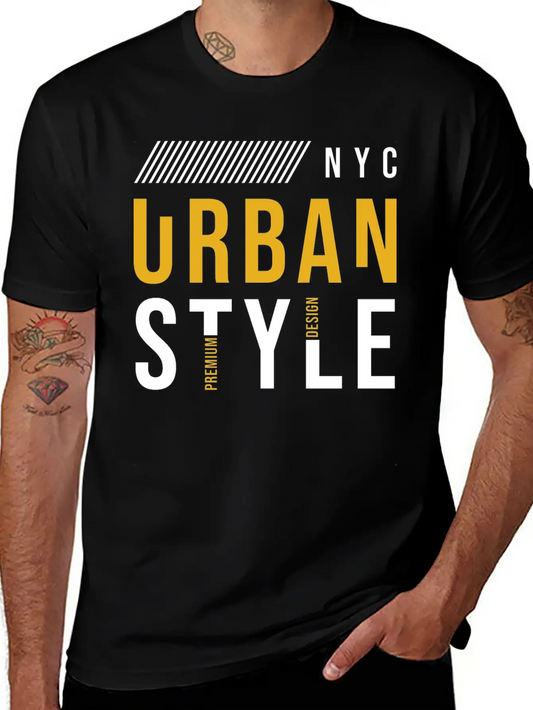 Urban Style Lightweight Cotton T-Shirt – Daily Comfort Graphic Shirt