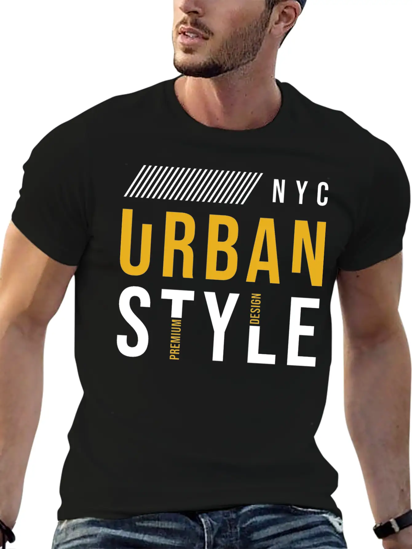 Urban Style Lightweight Cotton T-Shirt – Daily Comfort Graphic Shirt