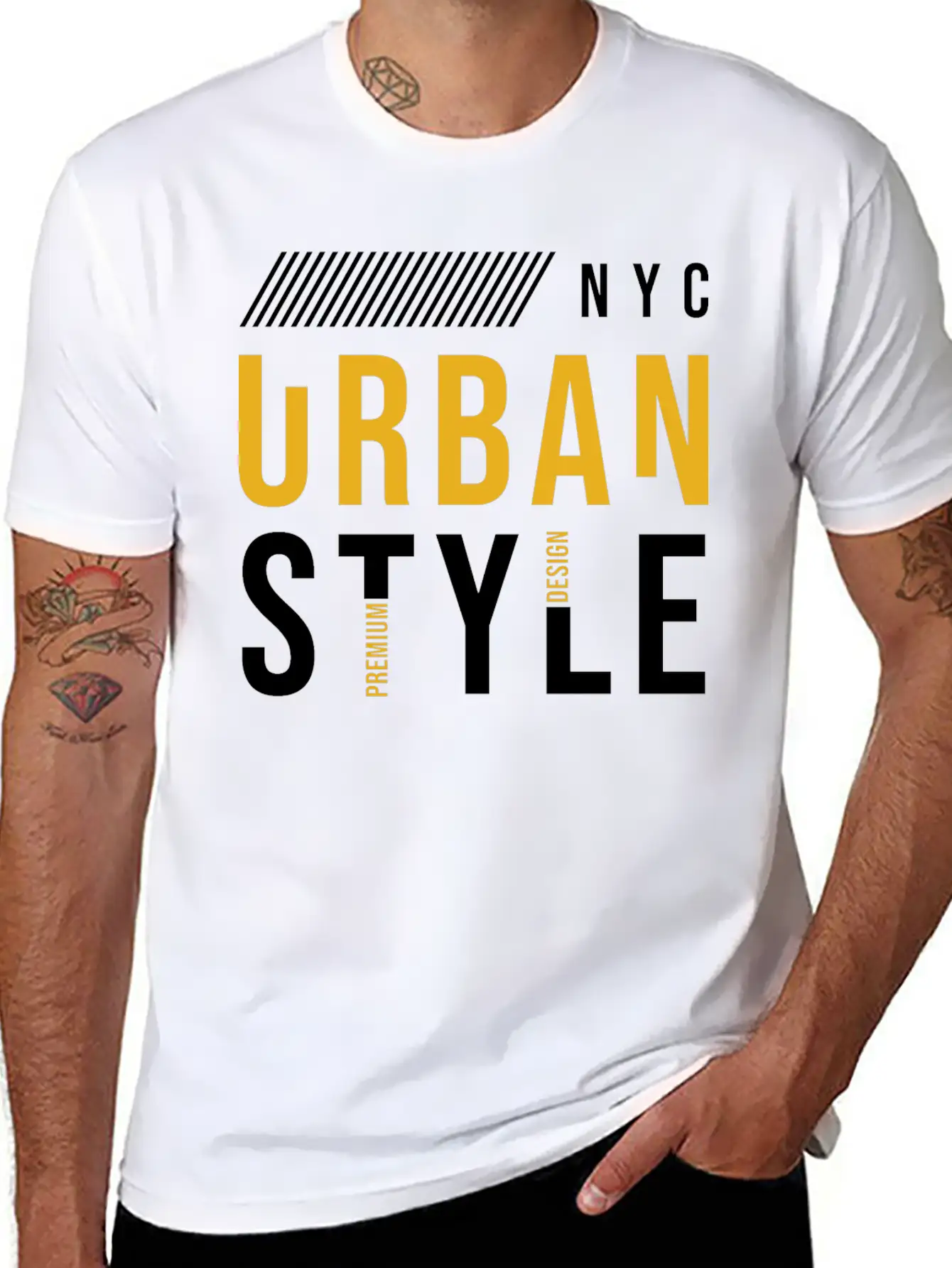 Urban Style Lightweight Cotton T-Shirt – Daily Comfort Graphic Shirt