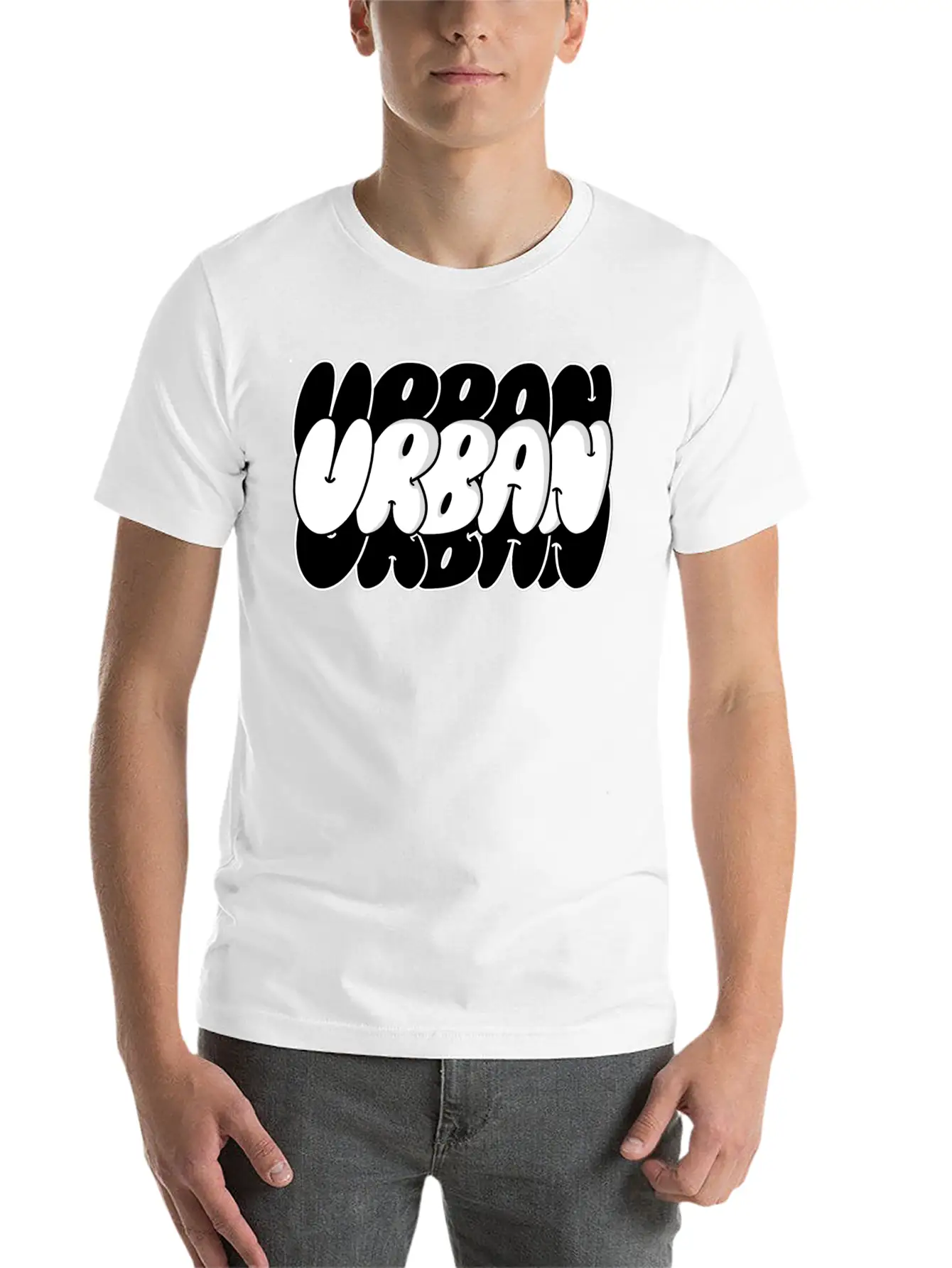URBAN Stylish Everyday T-Shirt – Unisex Basic Cotton Tee