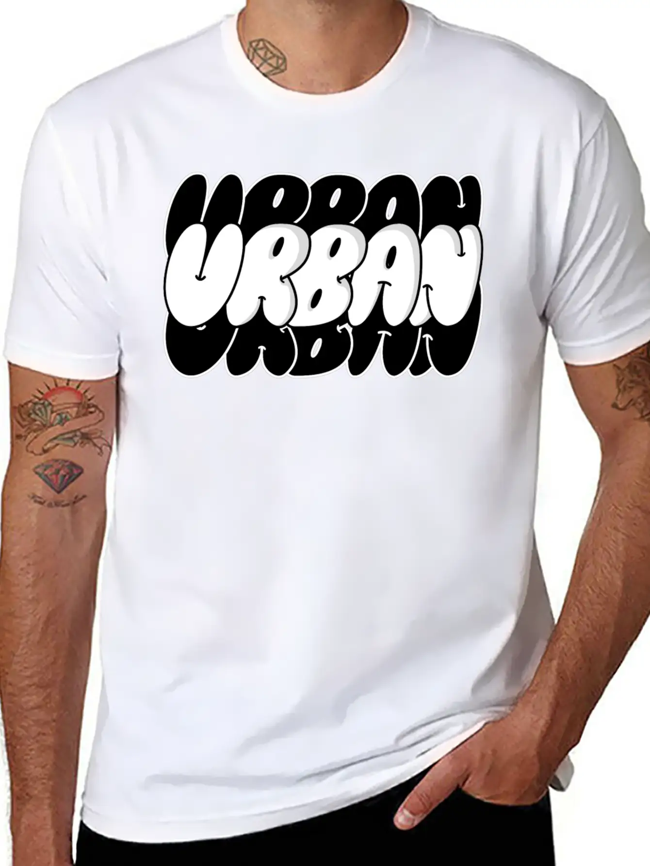 URBAN Stylish Everyday T-Shirt – Unisex Basic Cotton Tee