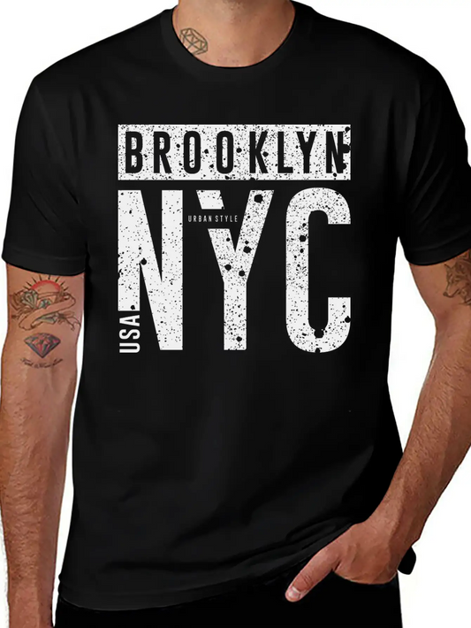 Urban Vibes: Street Art Design Print From The City Classic Fit Graphic Tee For Daily Comfort – Unisex Cotton Shirt