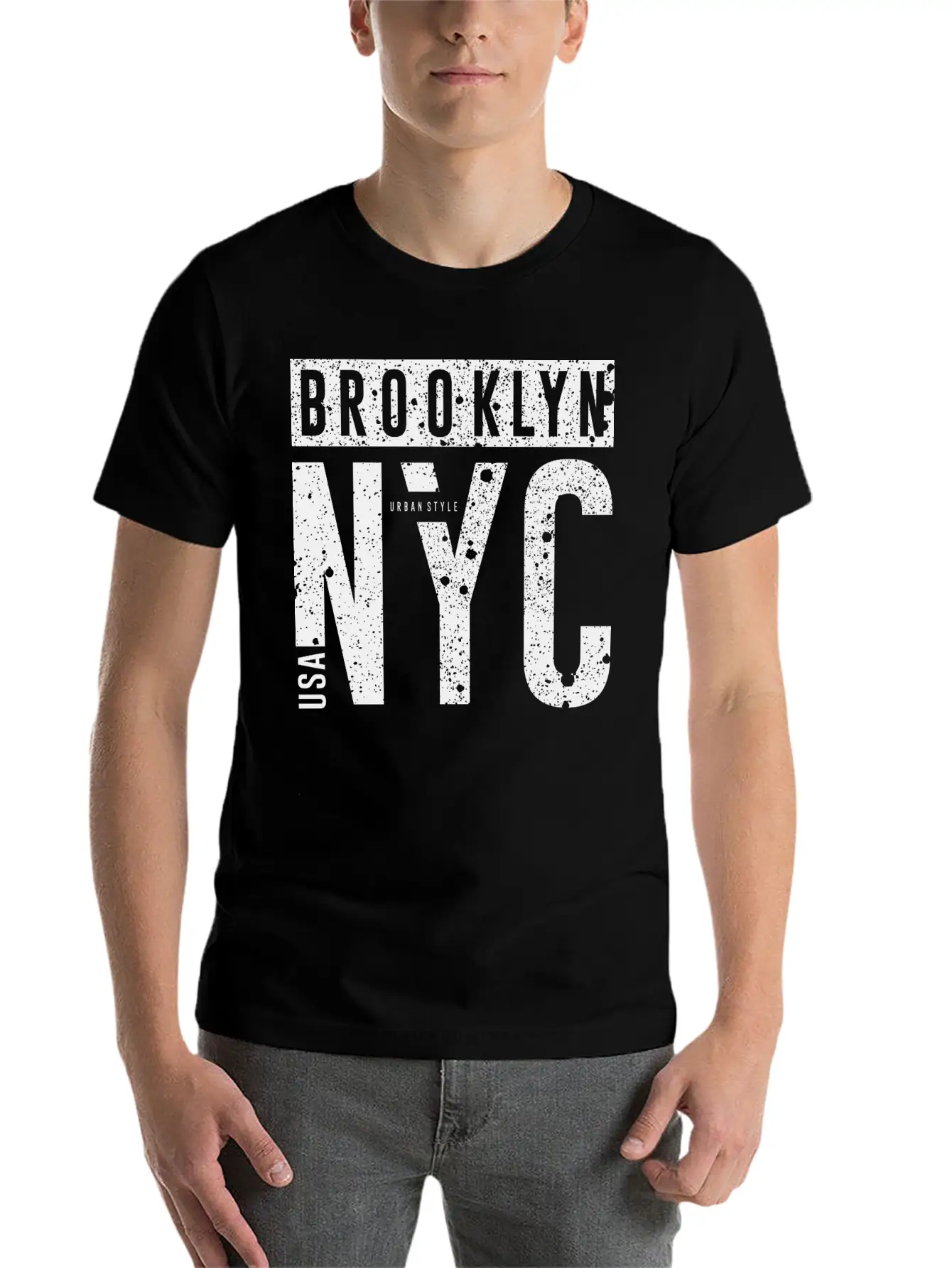 Urban Vibes: Street Art Design Print From The City Classic Fit Graphic Tee For Daily Comfort – Unisex Cotton Shirt