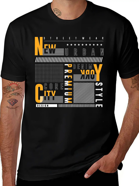 Urban Vibes: Street Art Design Print From The City Relaxed Everyday Tee – Lightweight And Durable Cotton