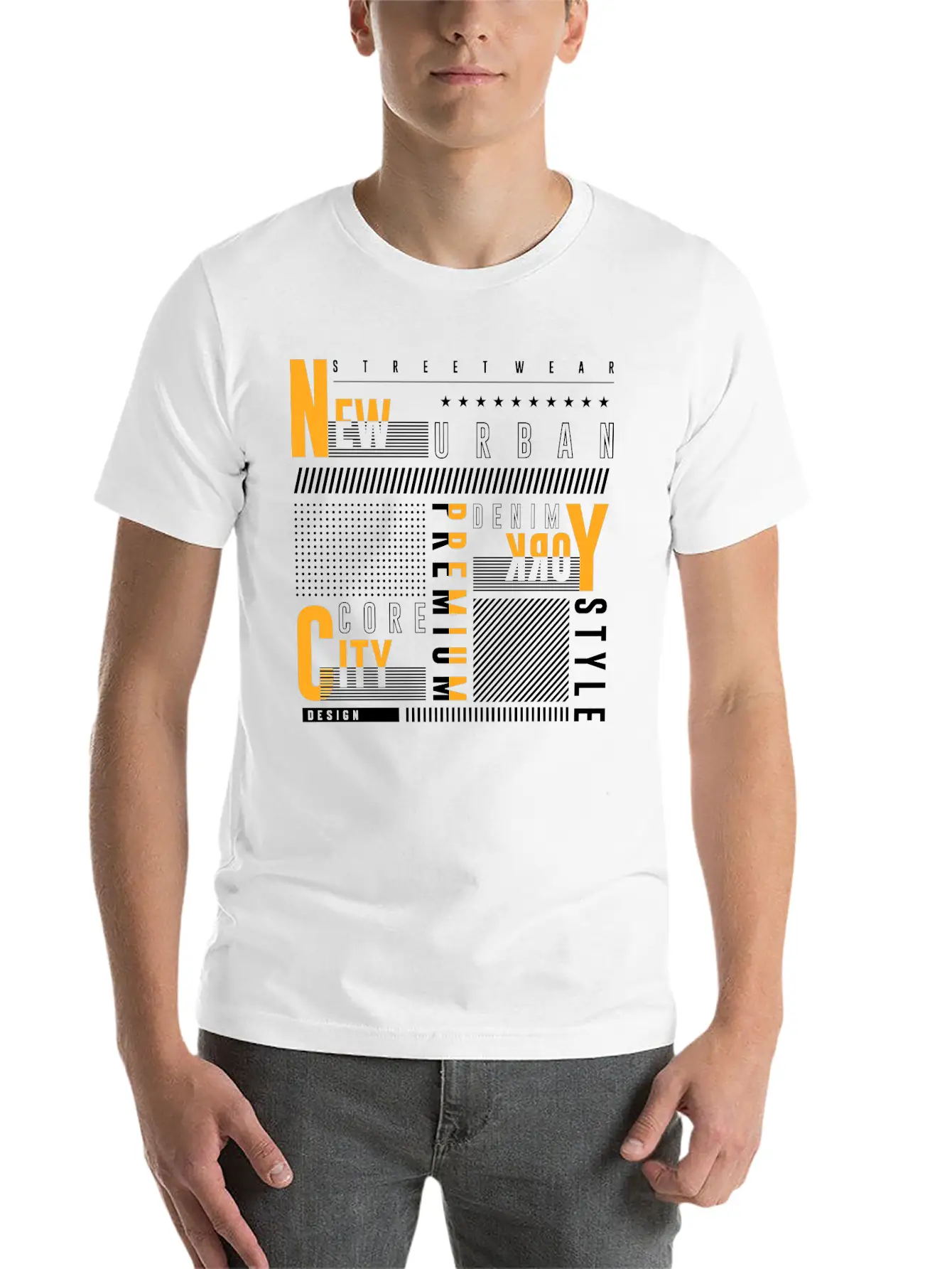 Urban Vibes: Street Art Design Print From The City Relaxed Everyday Tee – Lightweight And Durable Cotton