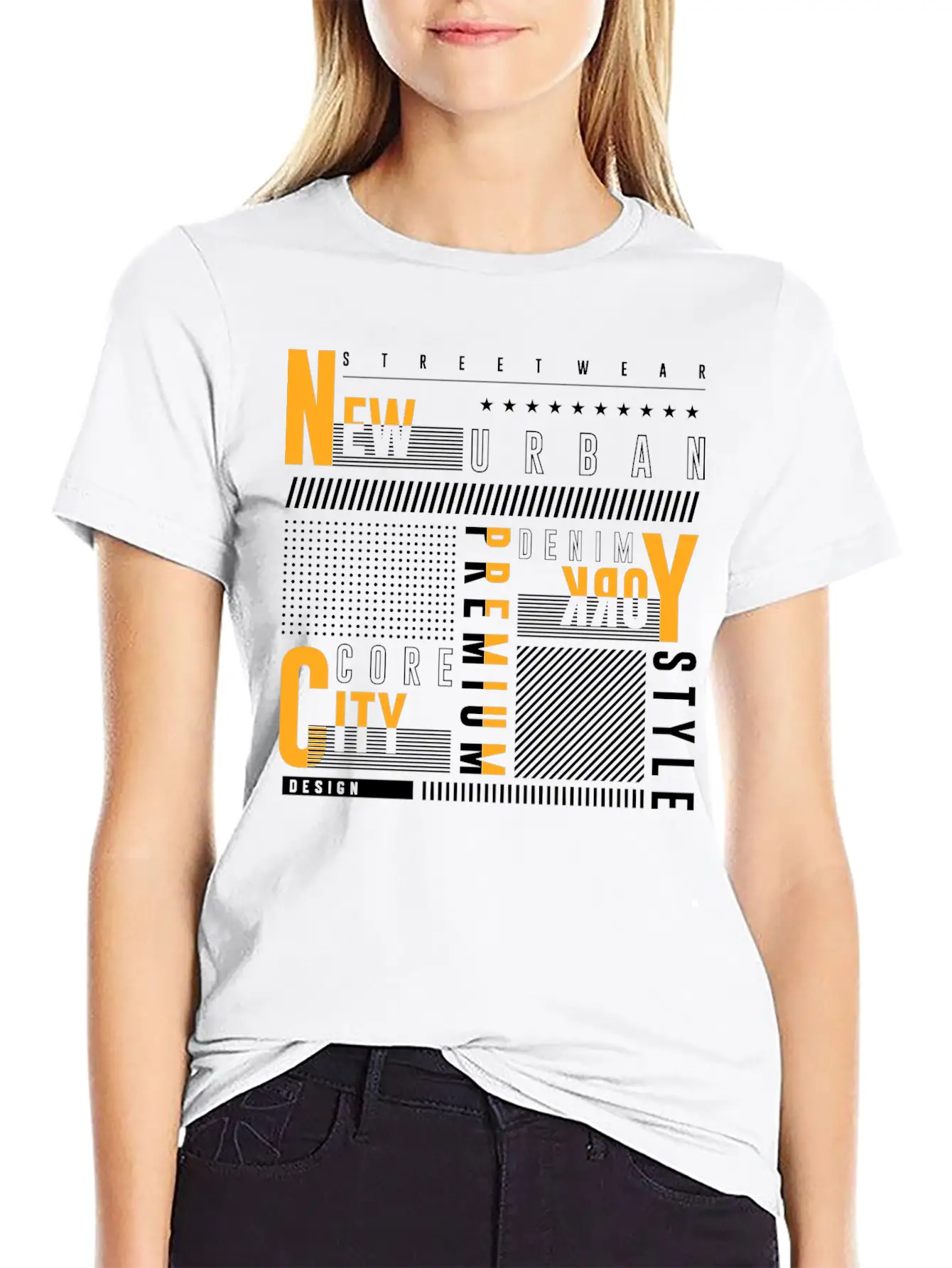 Urban Vibes: Street Art Design Print From The City Relaxed Everyday Tee – Lightweight And Durable Cotton