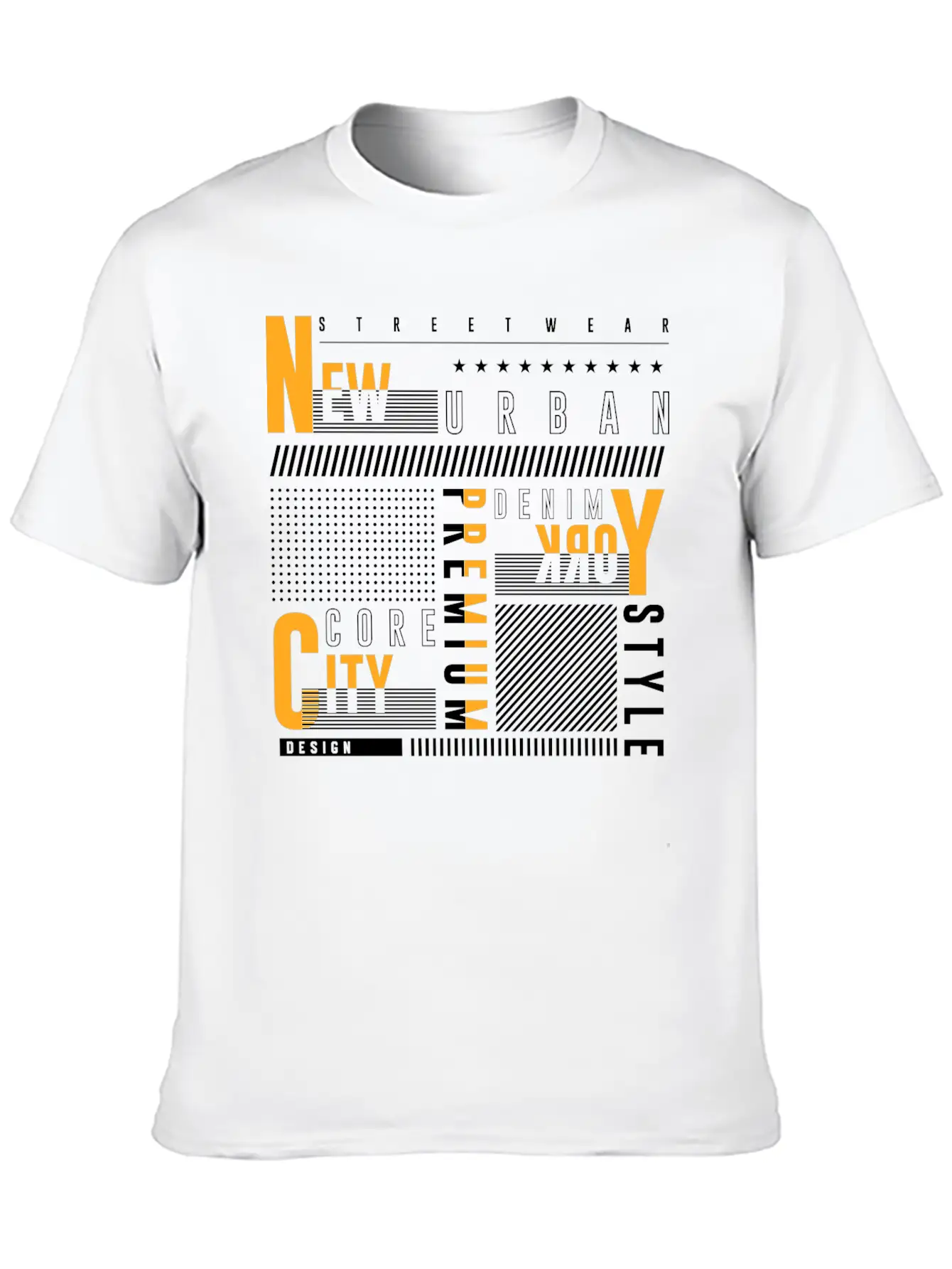 Urban Vibes: Street Art Design Print From The City Relaxed Everyday Tee – Lightweight And Durable Cotton