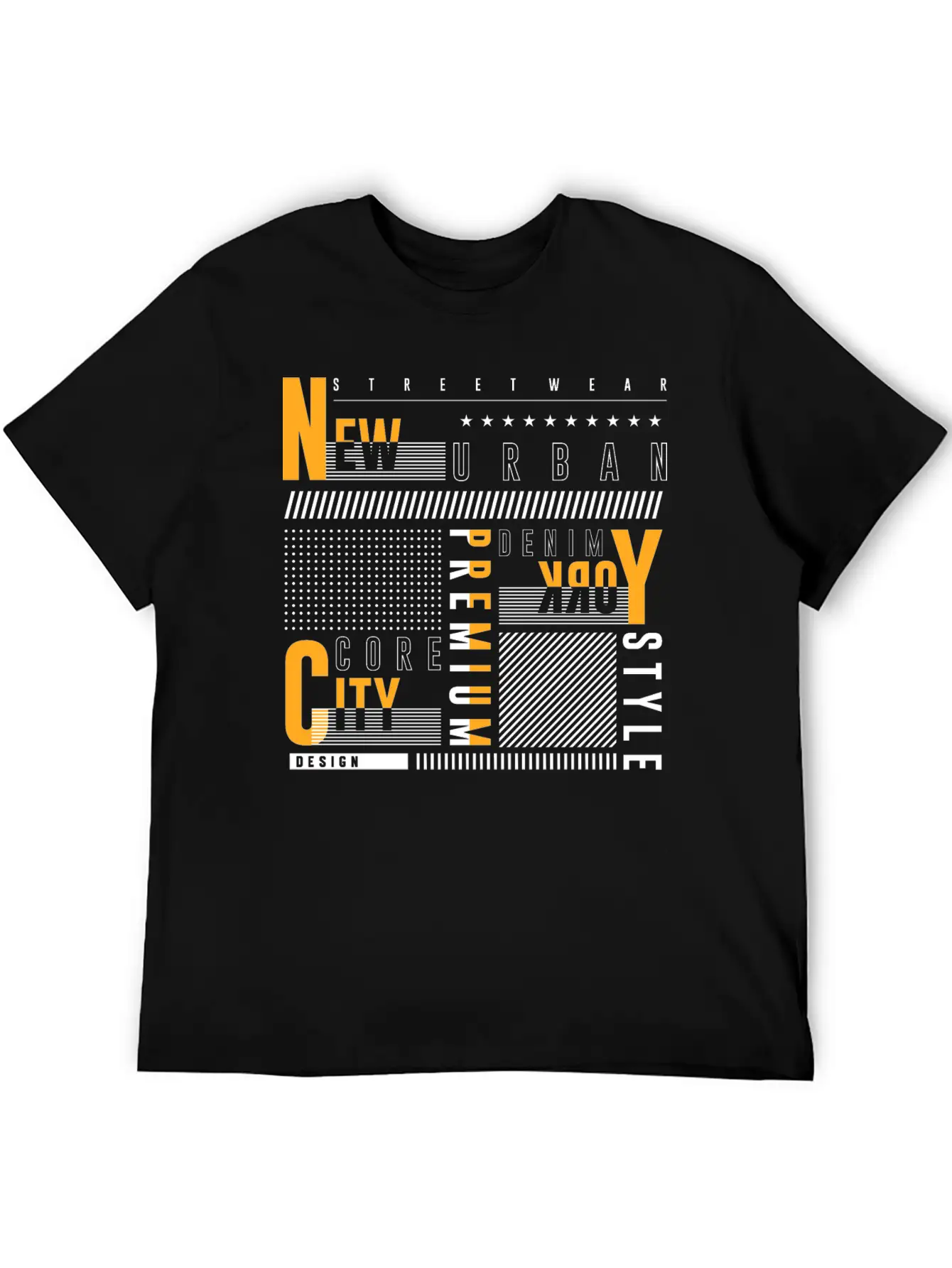 Urban Vibes: Street Art Design Print From The City Relaxed Everyday Tee – Lightweight And Durable Cotton