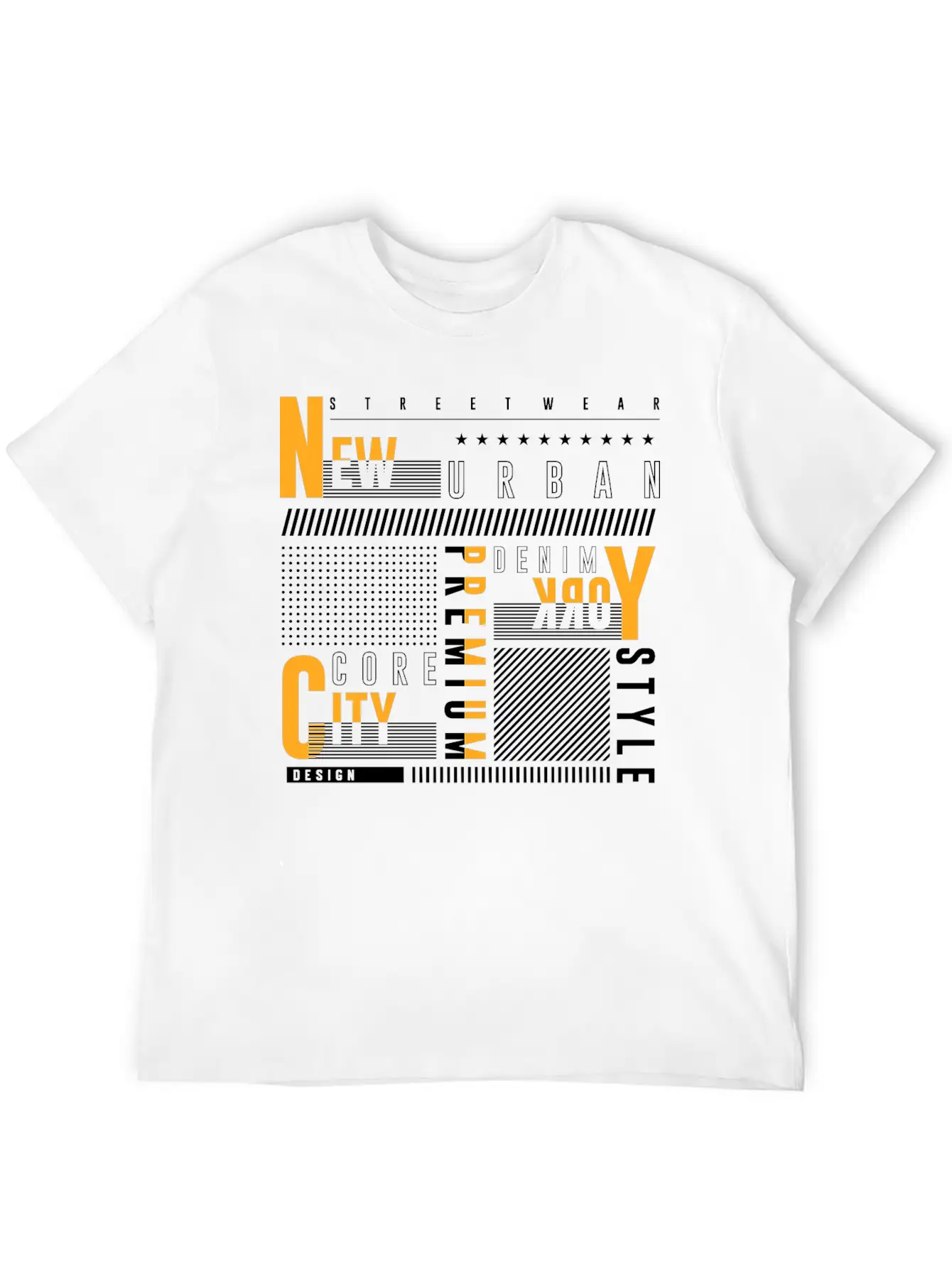 Urban Vibes: Street Art Design Print From The City Relaxed Everyday Tee – Lightweight And Durable Cotton