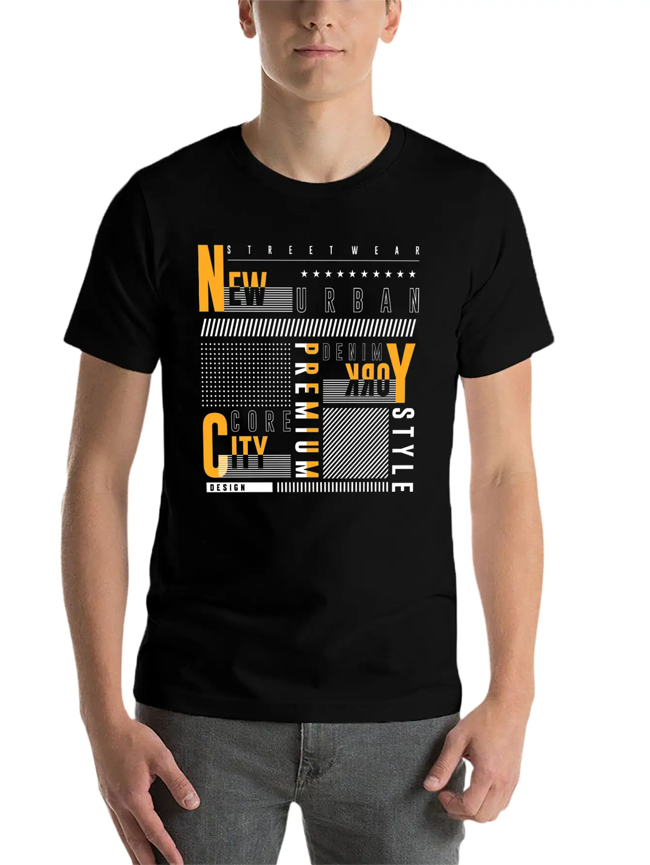 Urban Vibes: Street Art Design Print From The City Relaxed Everyday Tee – Lightweight And Durable Cotton