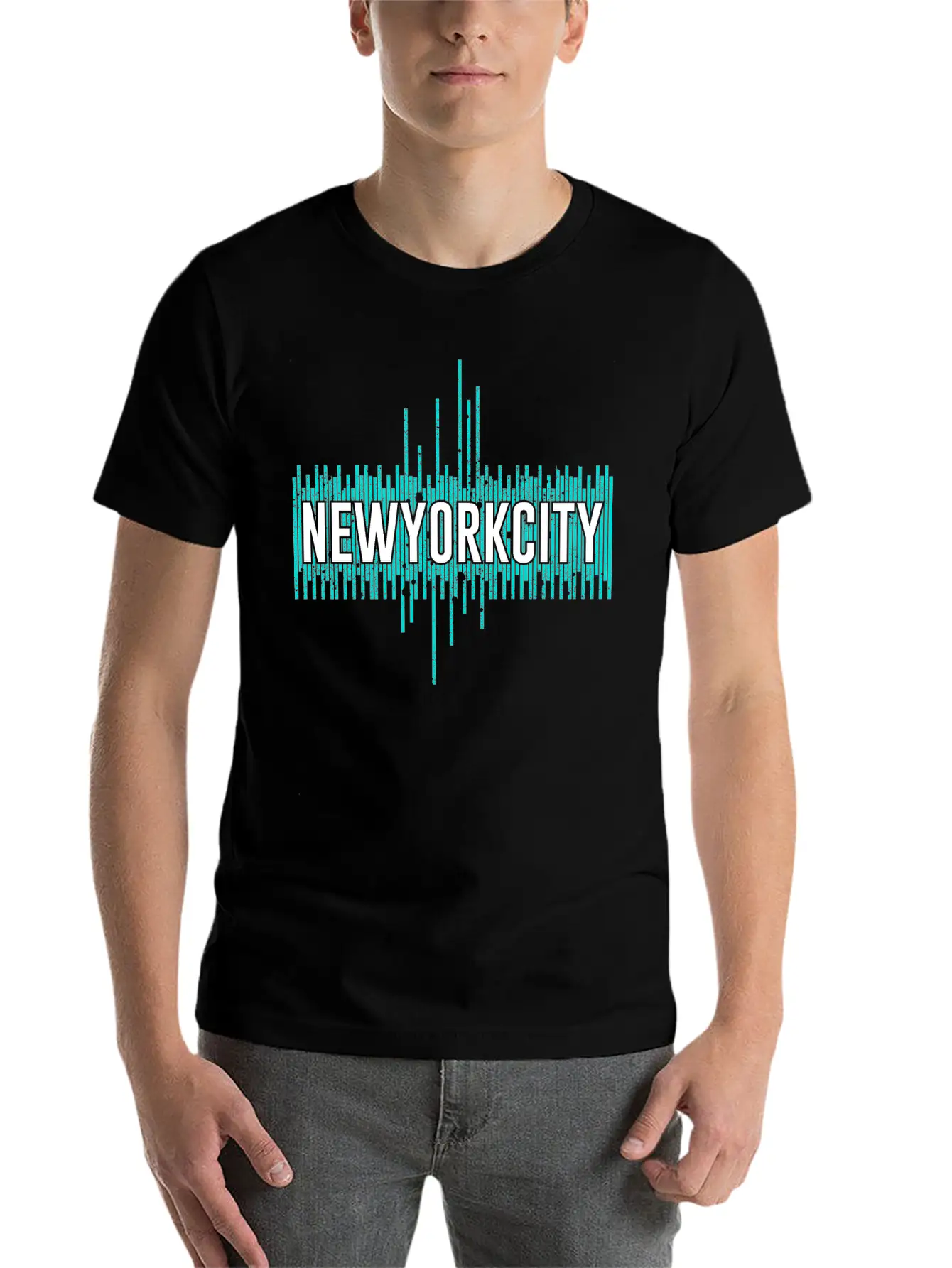 Urban Vibes: Street Art Design Print From The City Soft Cotton Short Sleeve Tee – Unisex Wardrobe Staple
