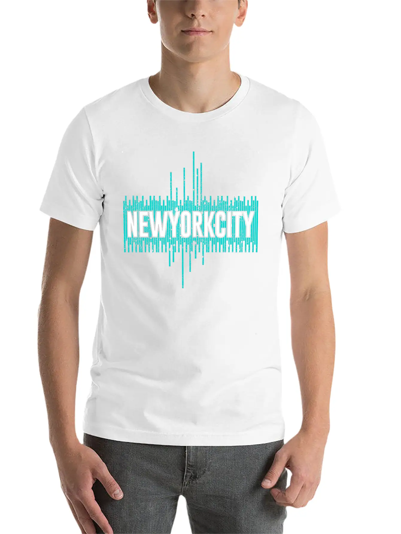 Urban Vibes: Street Art Design Print From The City Soft Cotton Short Sleeve Tee – Unisex Wardrobe Staple