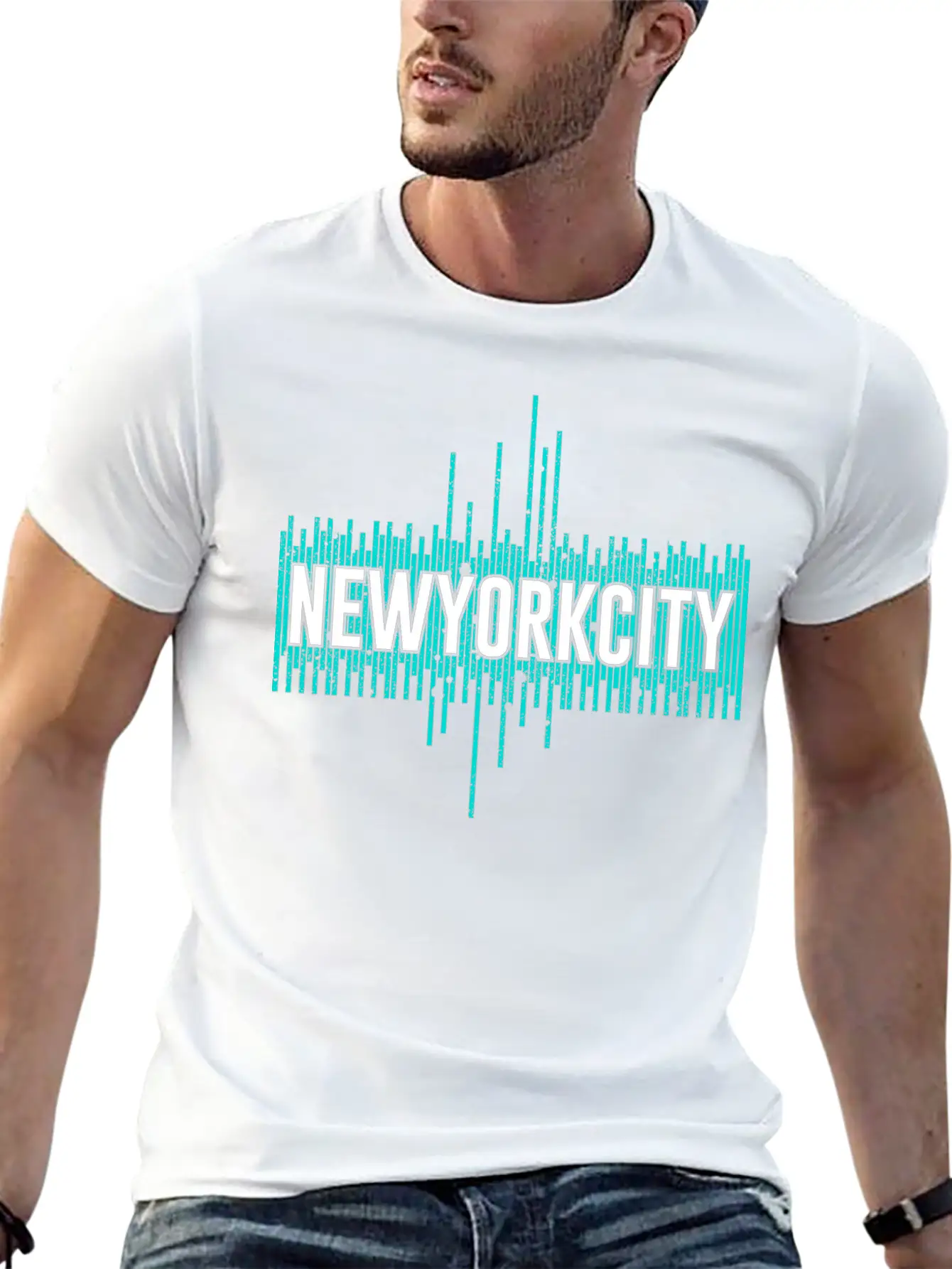 Urban Vibes: Street Art Design Print From The City Soft Cotton Short Sleeve Tee – Unisex Wardrobe Staple