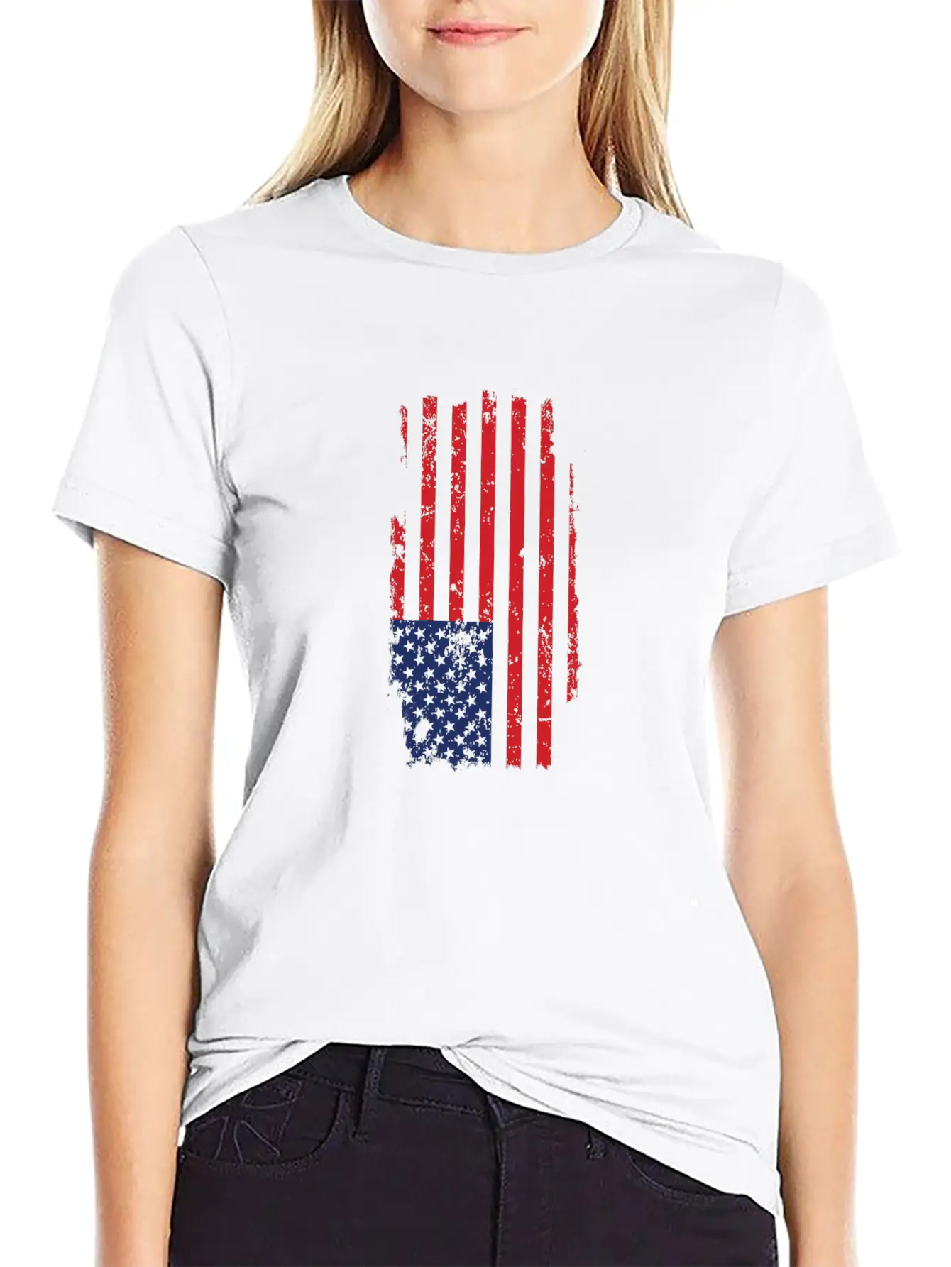 Us Flag Day Classic Fit Graphic Tee For Daily Comfort – Unisex Cotton Shirt