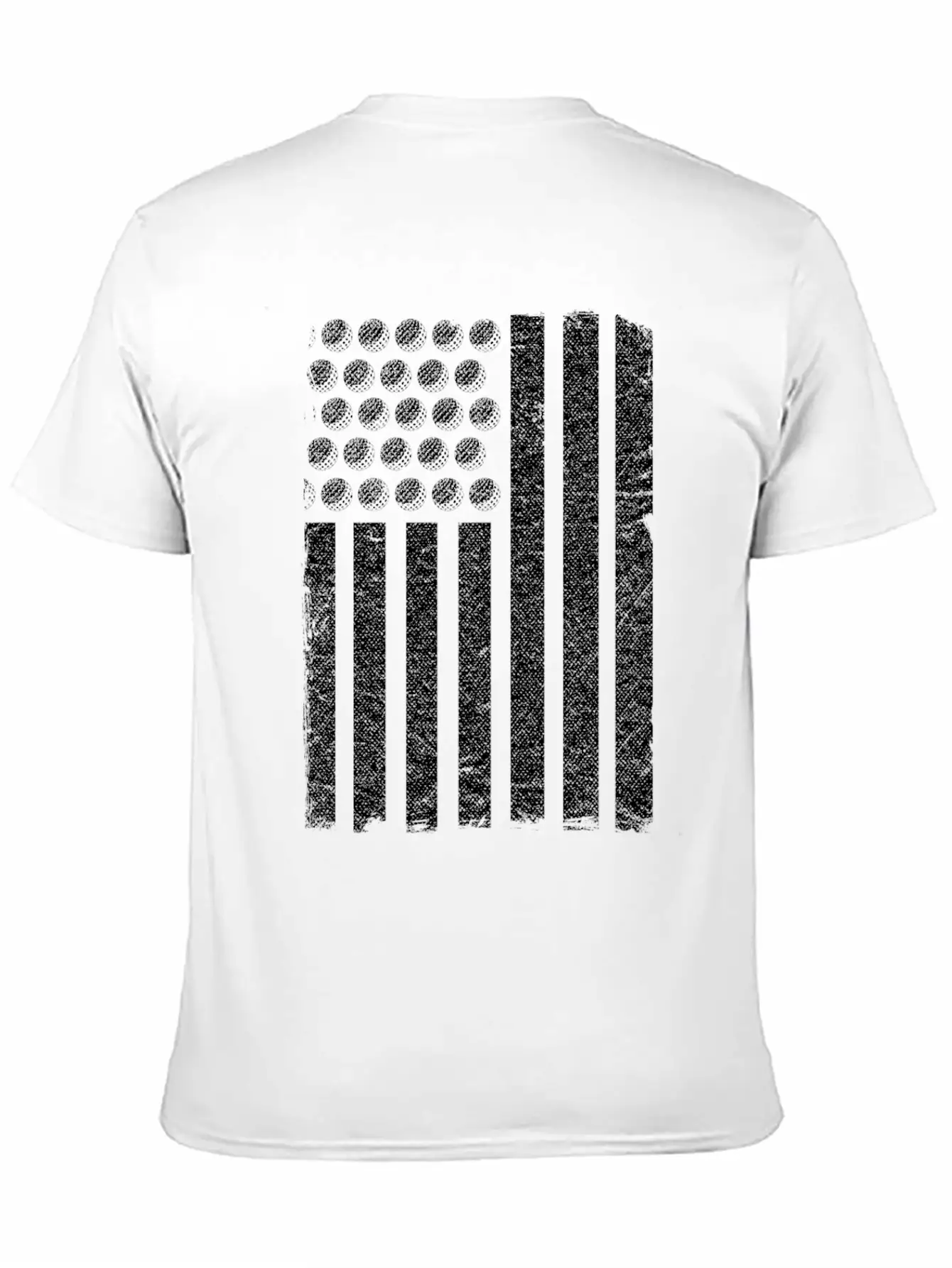 US Flag Golf Balls Patriotic Golfers Golf Players Comfortable Minimalist Graphic Tee – Summer Style Essential