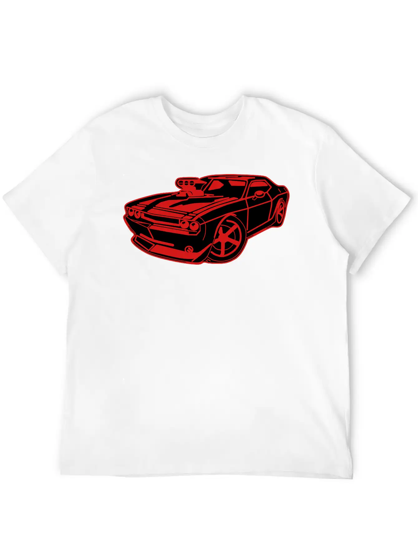 US Muscle Car Unisex Casual T-Shirt – Clean Design For Daily Comfort