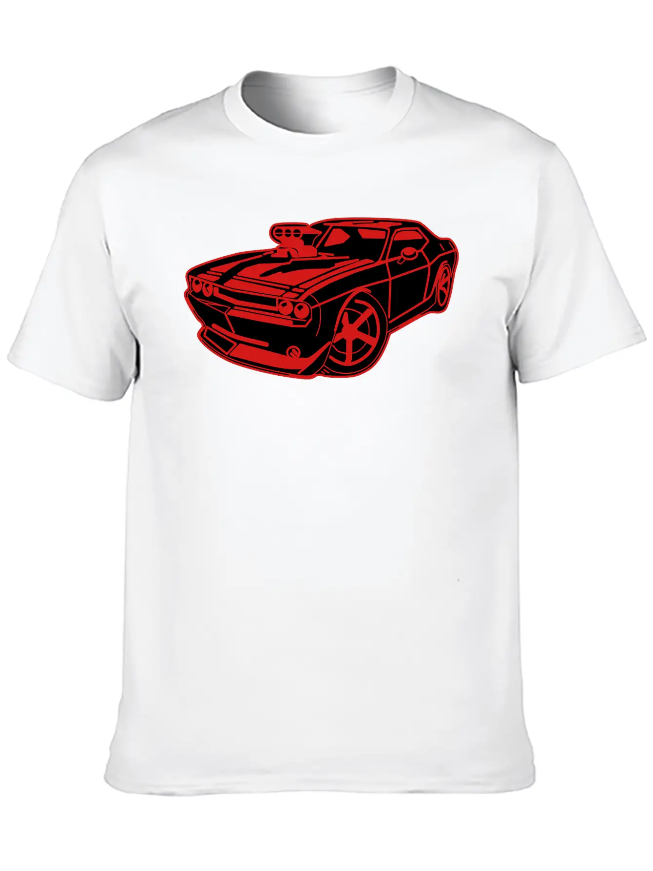 US Muscle Car Unisex Casual T-Shirt – Clean Design For Daily Comfort