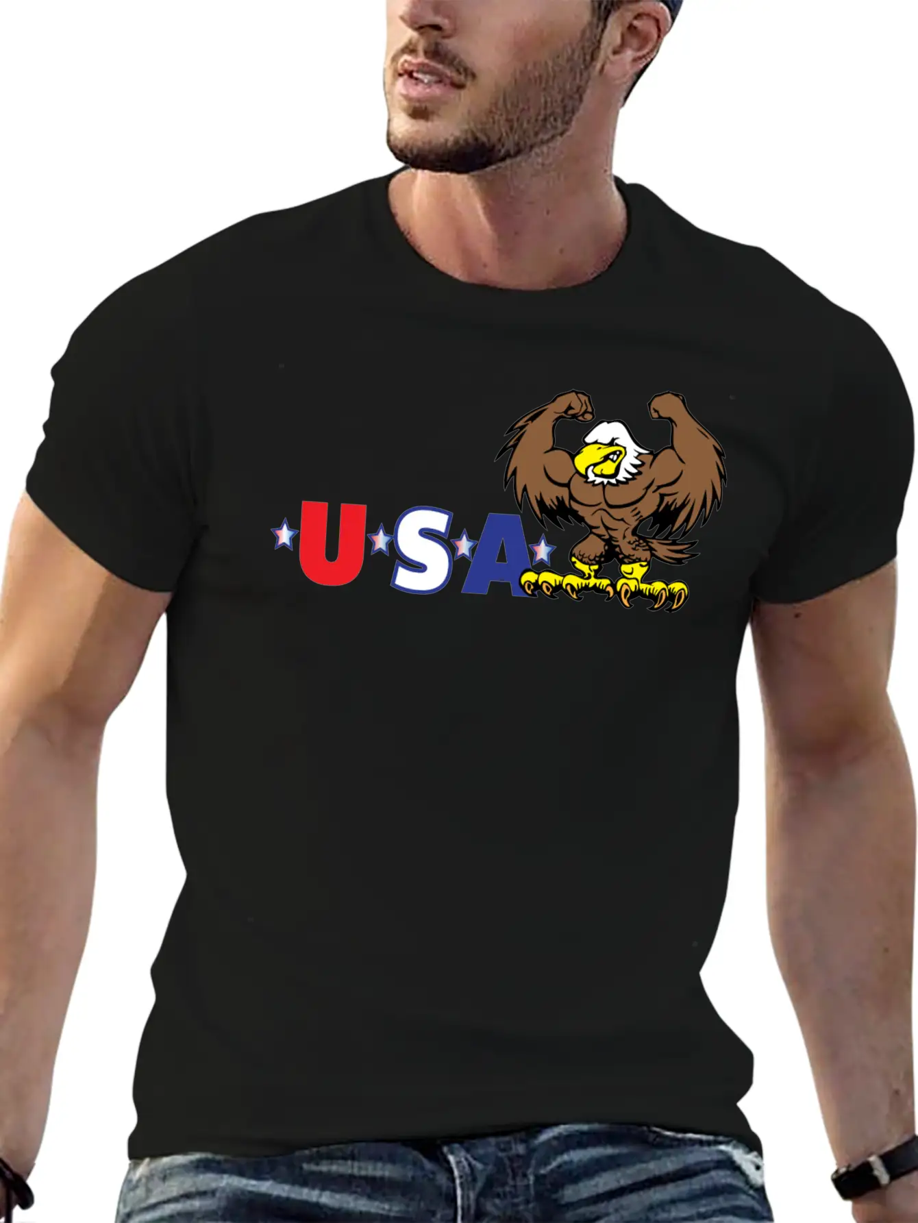 Usa 2 Relaxed Everyday Tee – Lightweight And Durable Cotton