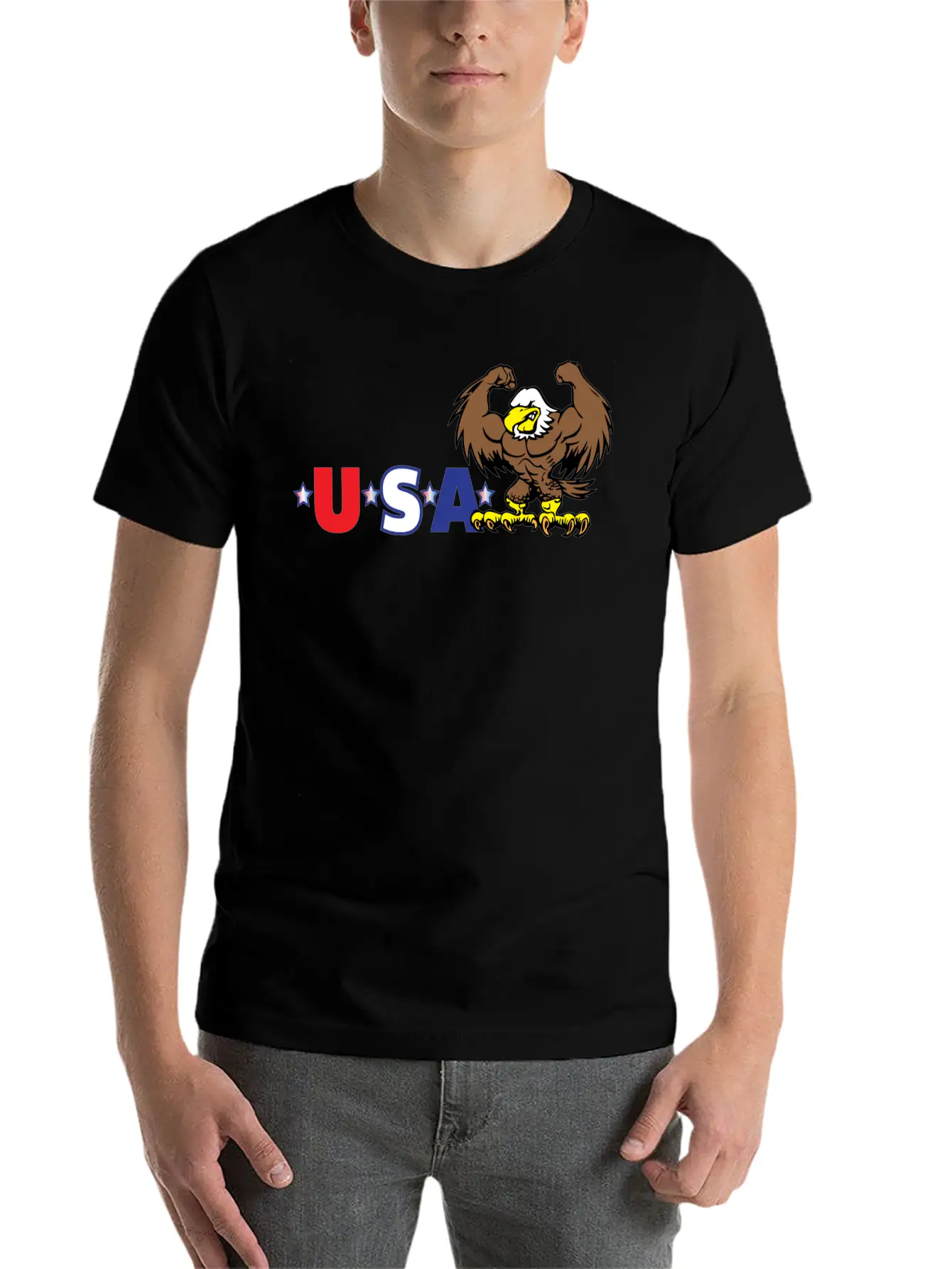 Usa 2 Relaxed Everyday Tee – Lightweight And Durable Cotton