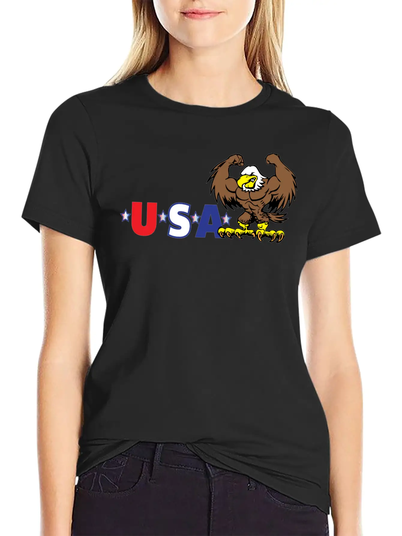 Usa 2 Relaxed Everyday Tee – Lightweight And Durable Cotton