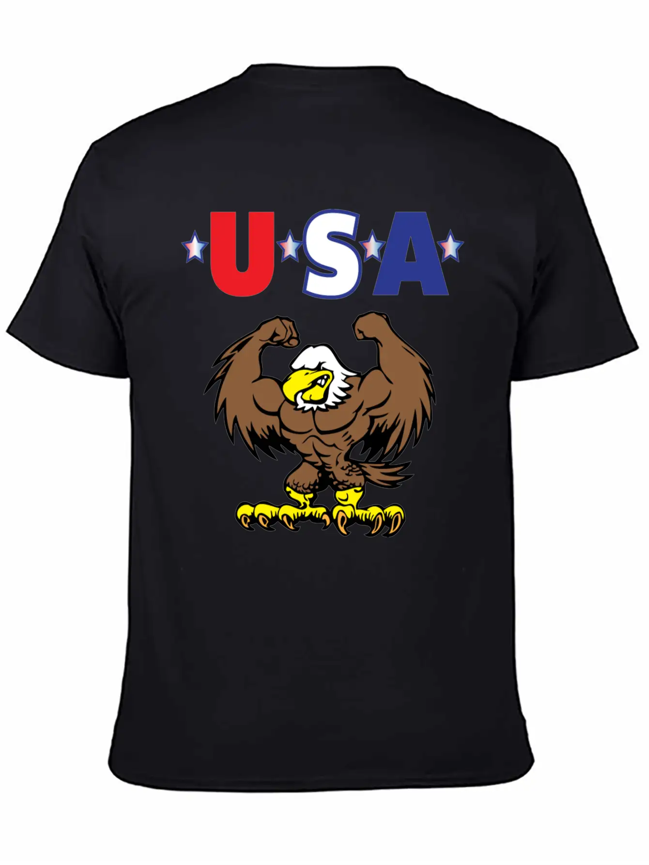 Usa 3 Lightweight Cotton T-Shirt – Daily Comfort Graphic Shirt