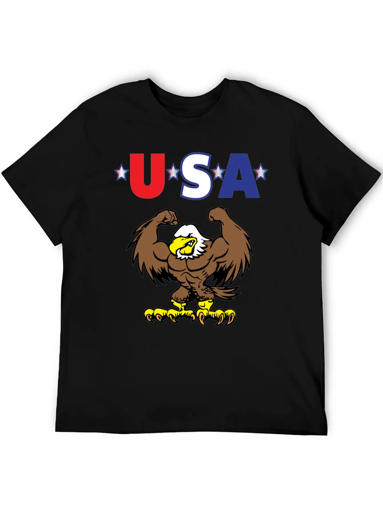Usa 3 Lightweight Cotton T-Shirt – Daily Comfort Graphic Shirt