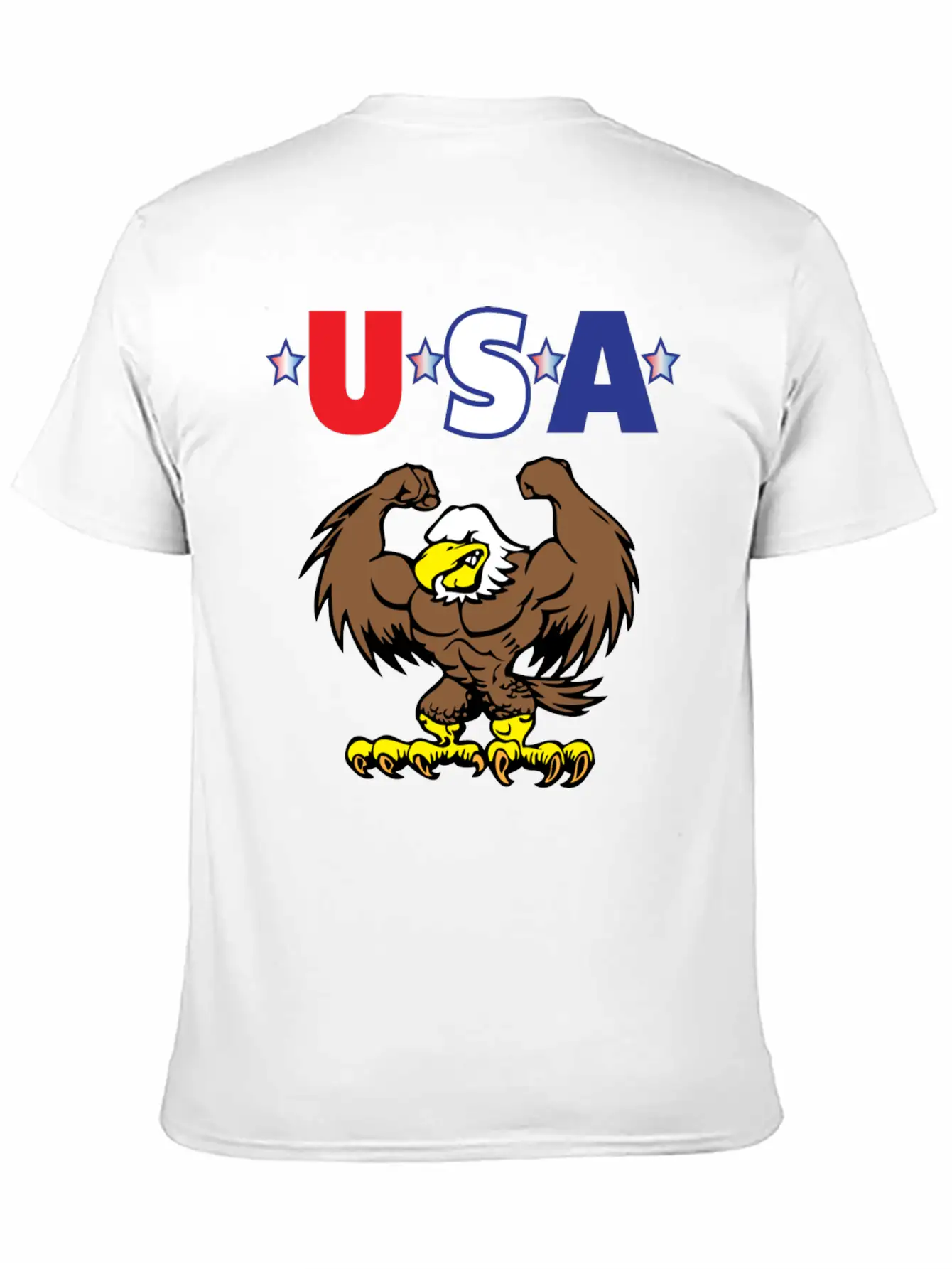 Usa 3 Lightweight Cotton T-Shirt – Daily Comfort Graphic Shirt