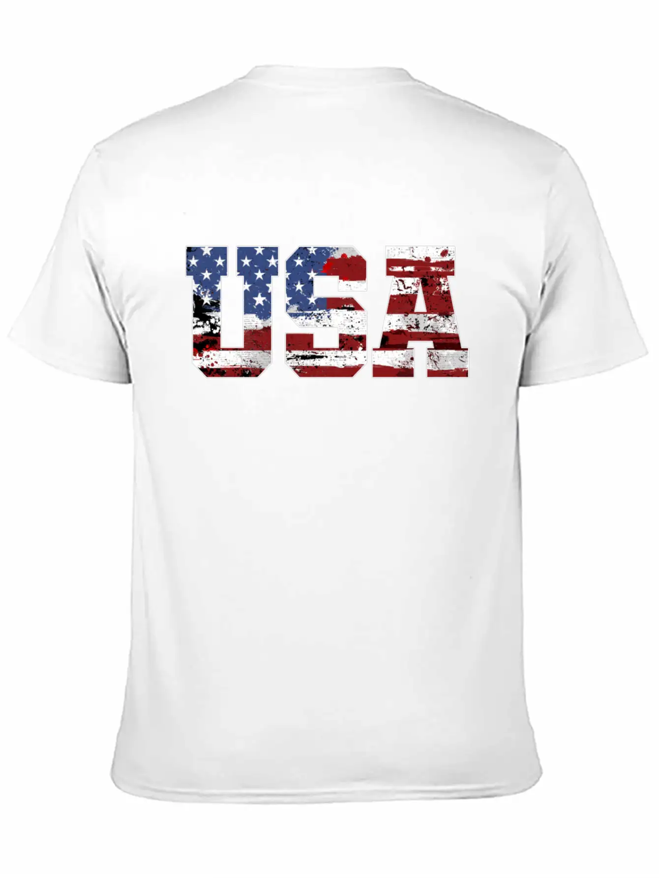 USA American Flag Classic Fit Graphic Tee For Daily Comfort – Unisex Cotton Shirt