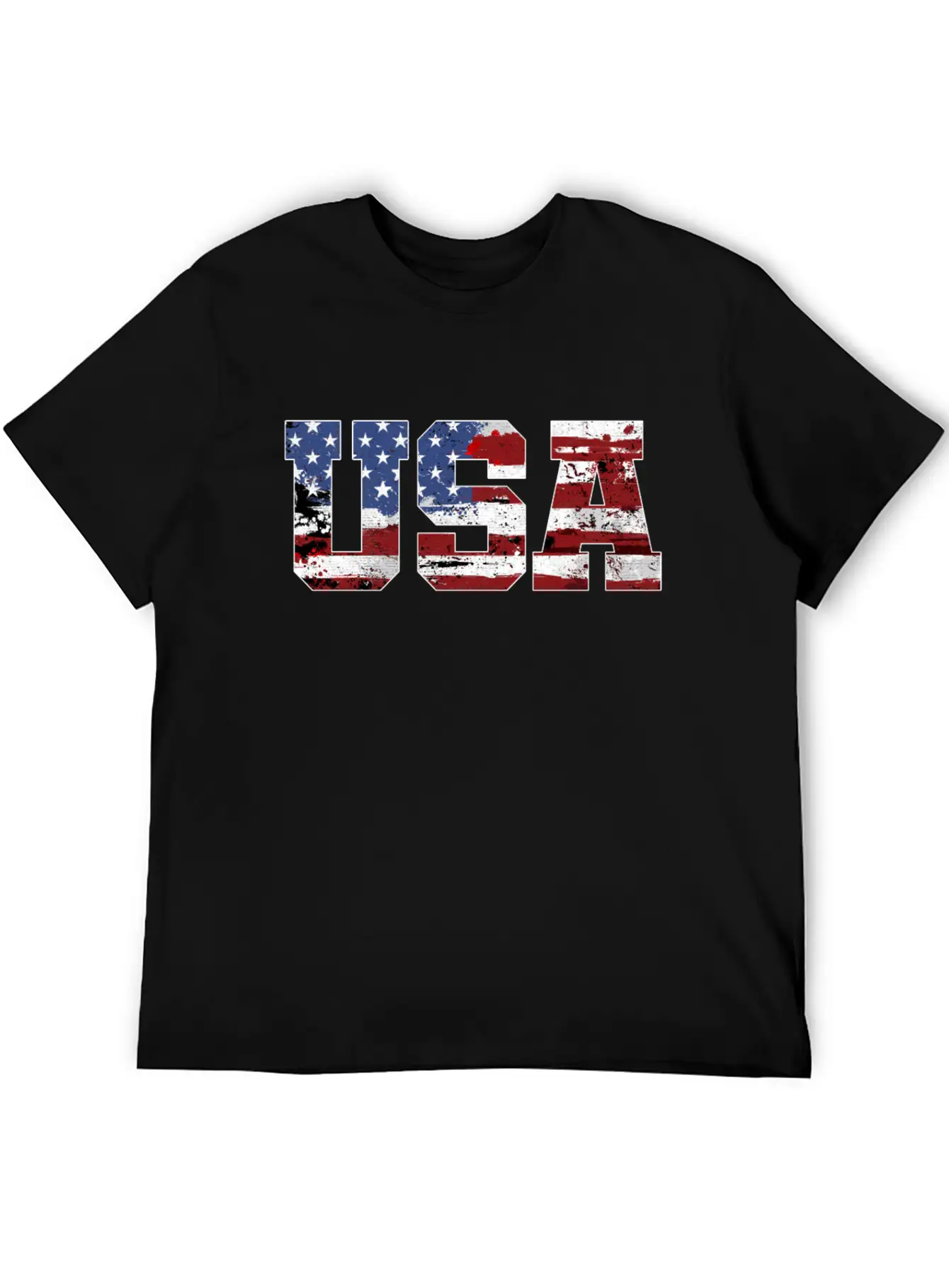 USA American Flag Classic Fit Graphic Tee For Daily Comfort – Unisex Cotton Shirt