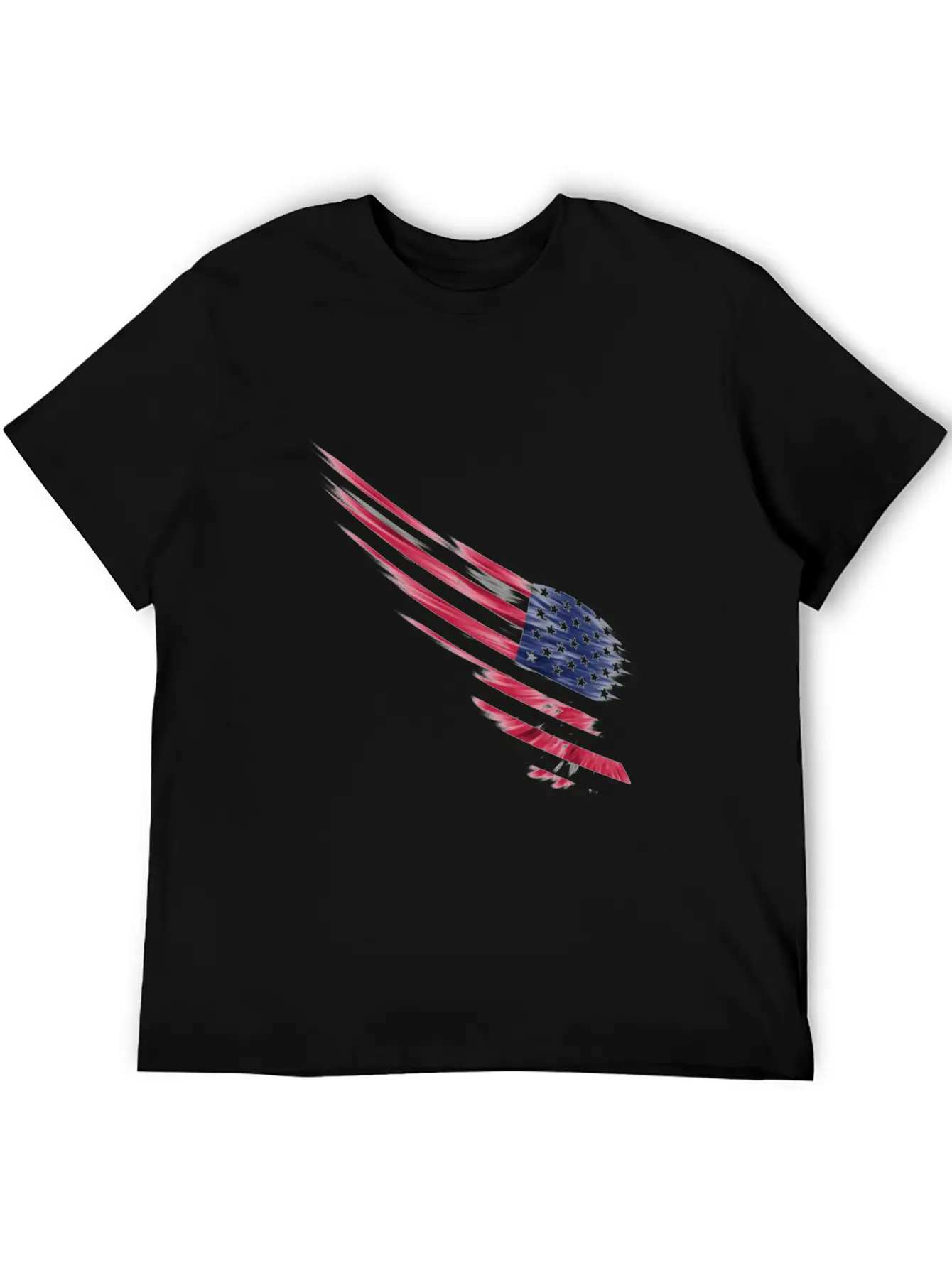 Usa Flag Unisex Casual T-Shirt – Clean Design For Daily Comfort