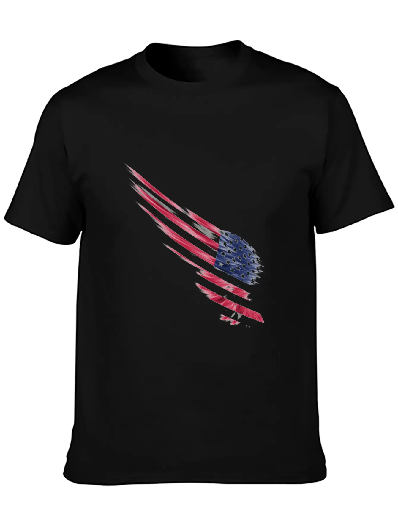 Usa Flag Unisex Casual T-Shirt – Clean Design For Daily Comfort