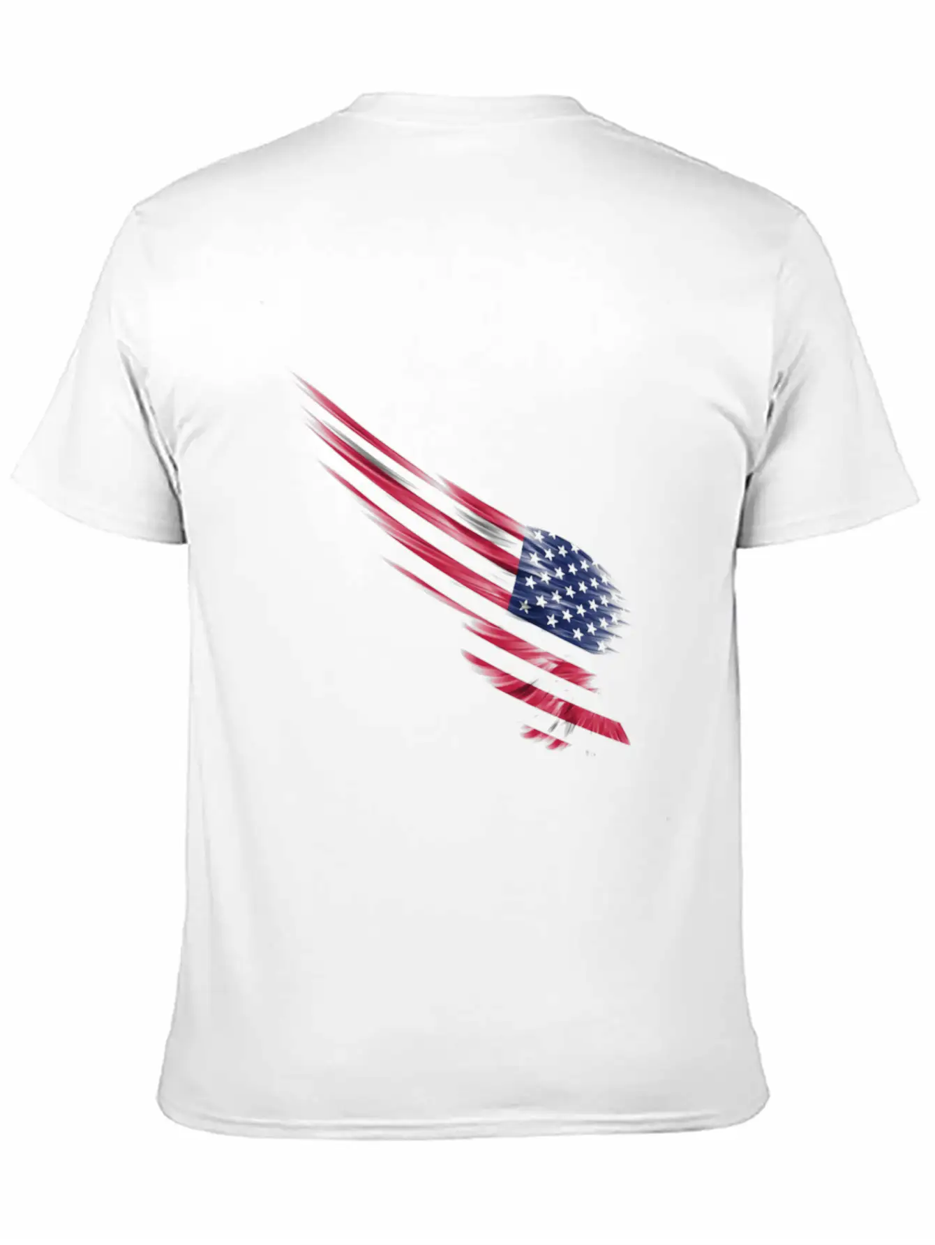Usa Flag Unisex Casual T-Shirt – Clean Design For Daily Comfort