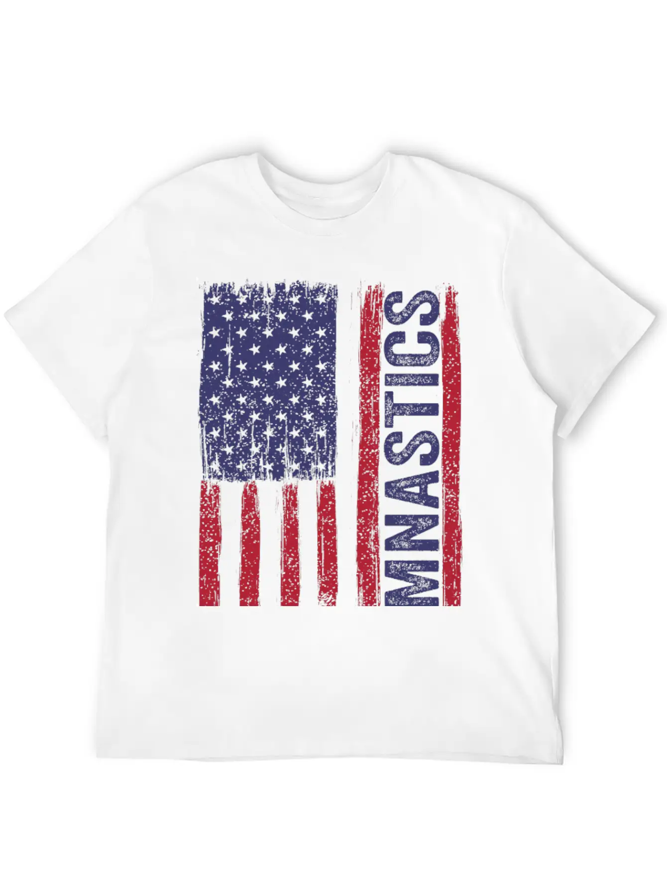 USA Gymnastics Flag Essential Cotton Tee For Daily Outfits – Unisex Style