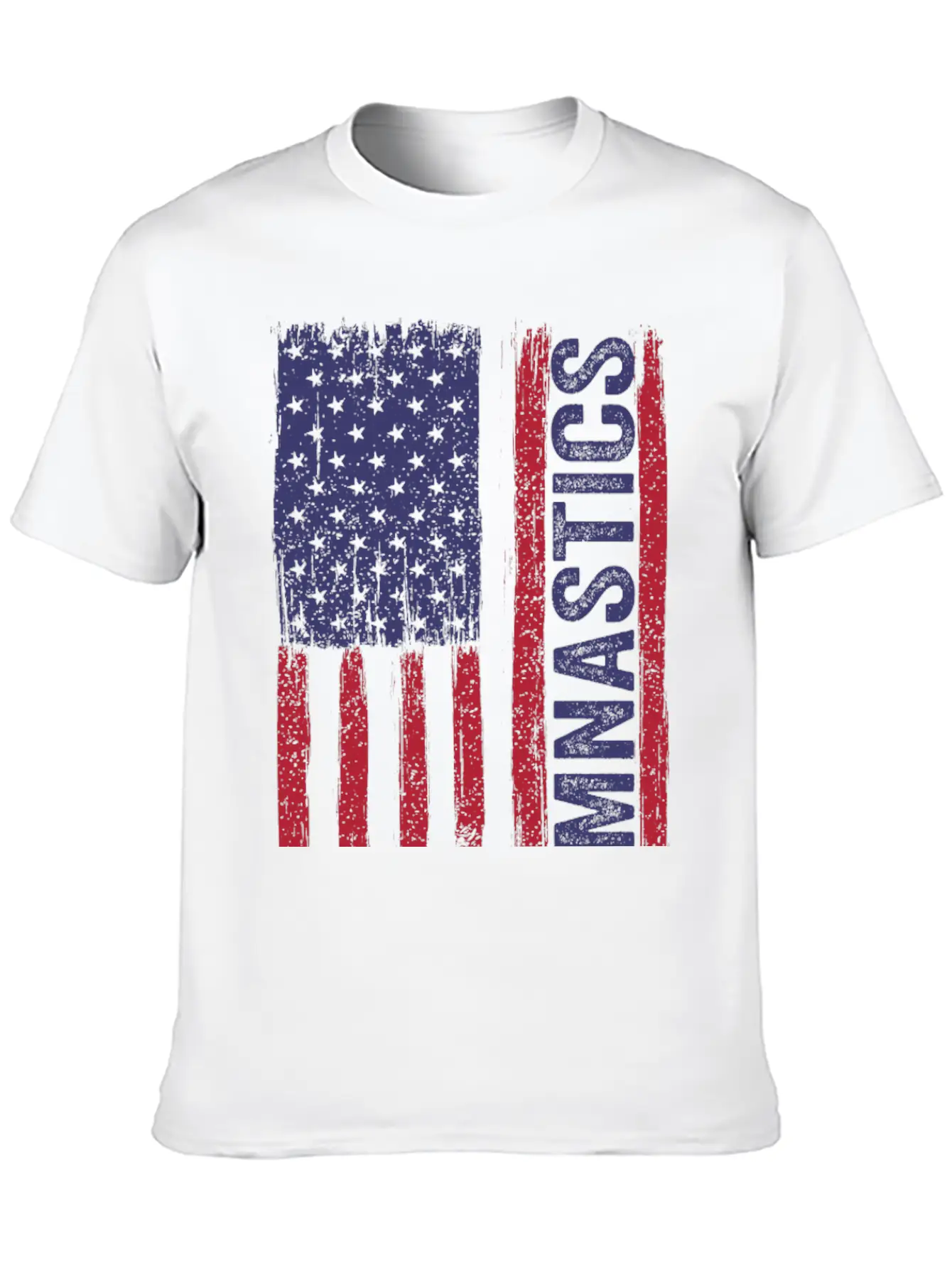 USA Gymnastics Flag Essential Cotton Tee For Daily Outfits – Unisex Style